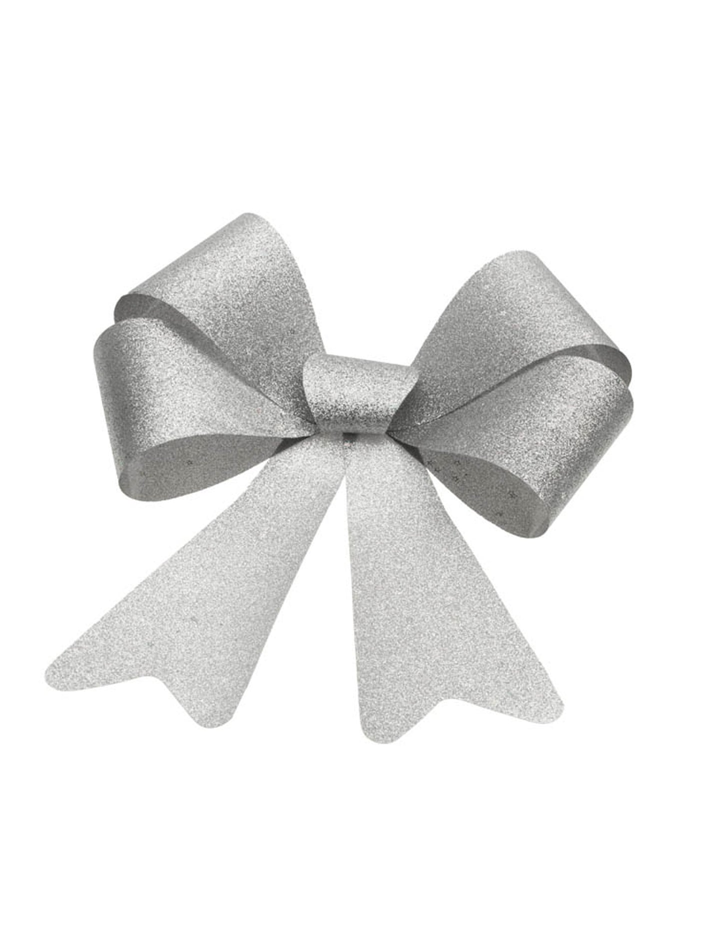 Сребърна пайетена панделка 36 x 51 cm