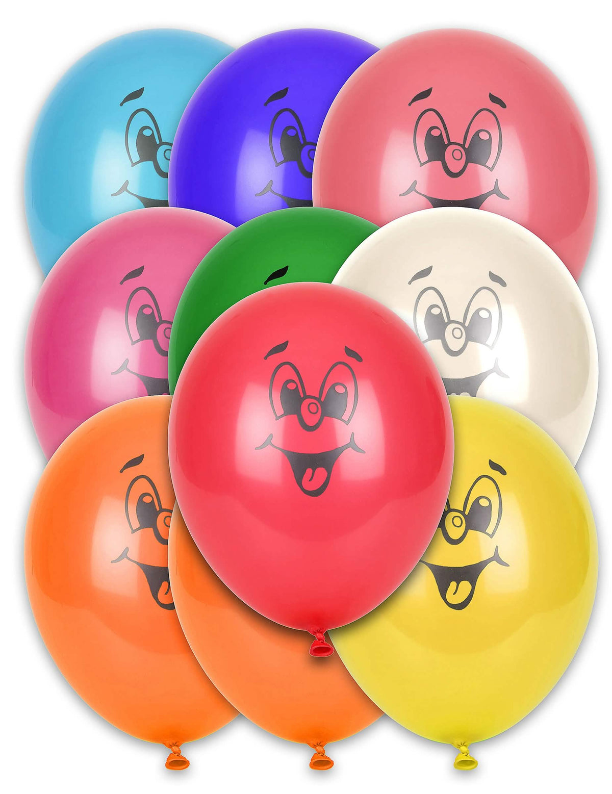 балони smile за празник многоцветни