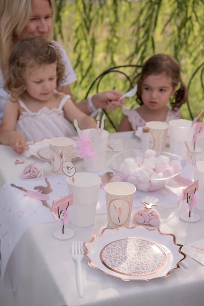 10 Carton Ballerina Cup 7.8 x 9.7 cm