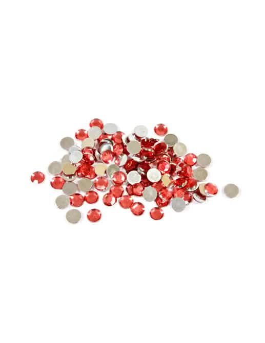 кръгли червени конфети за маса