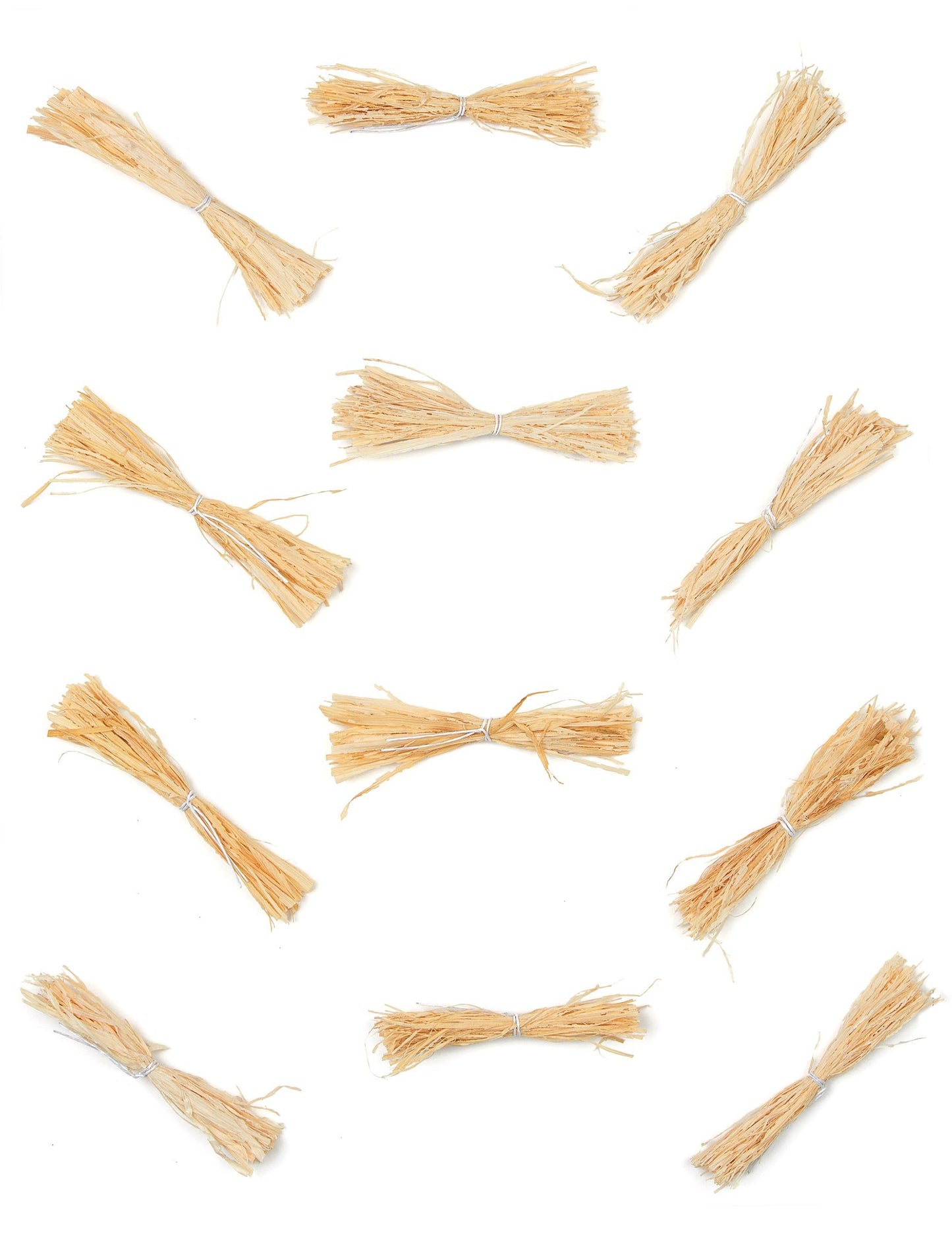 12 снопа слама 8 cm за рустик декорация
