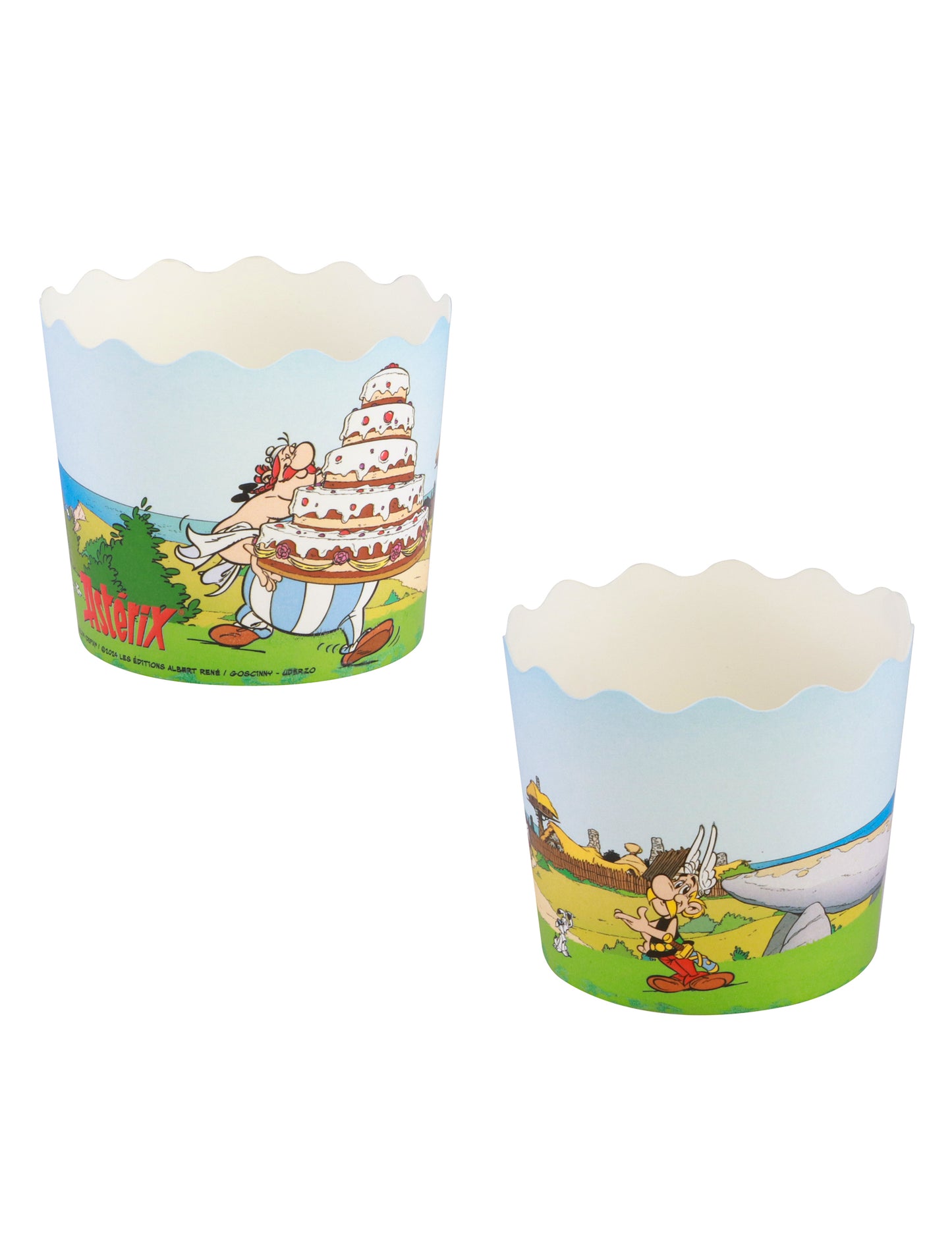 12 форми за кексчета Asterix