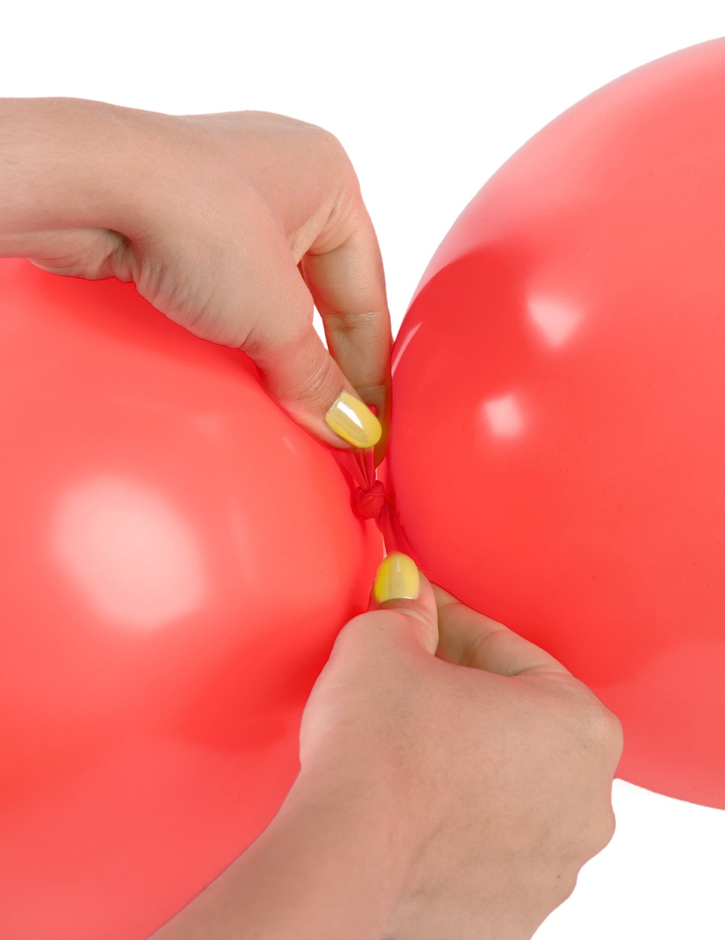 20 червени балона за свързване 28 cm