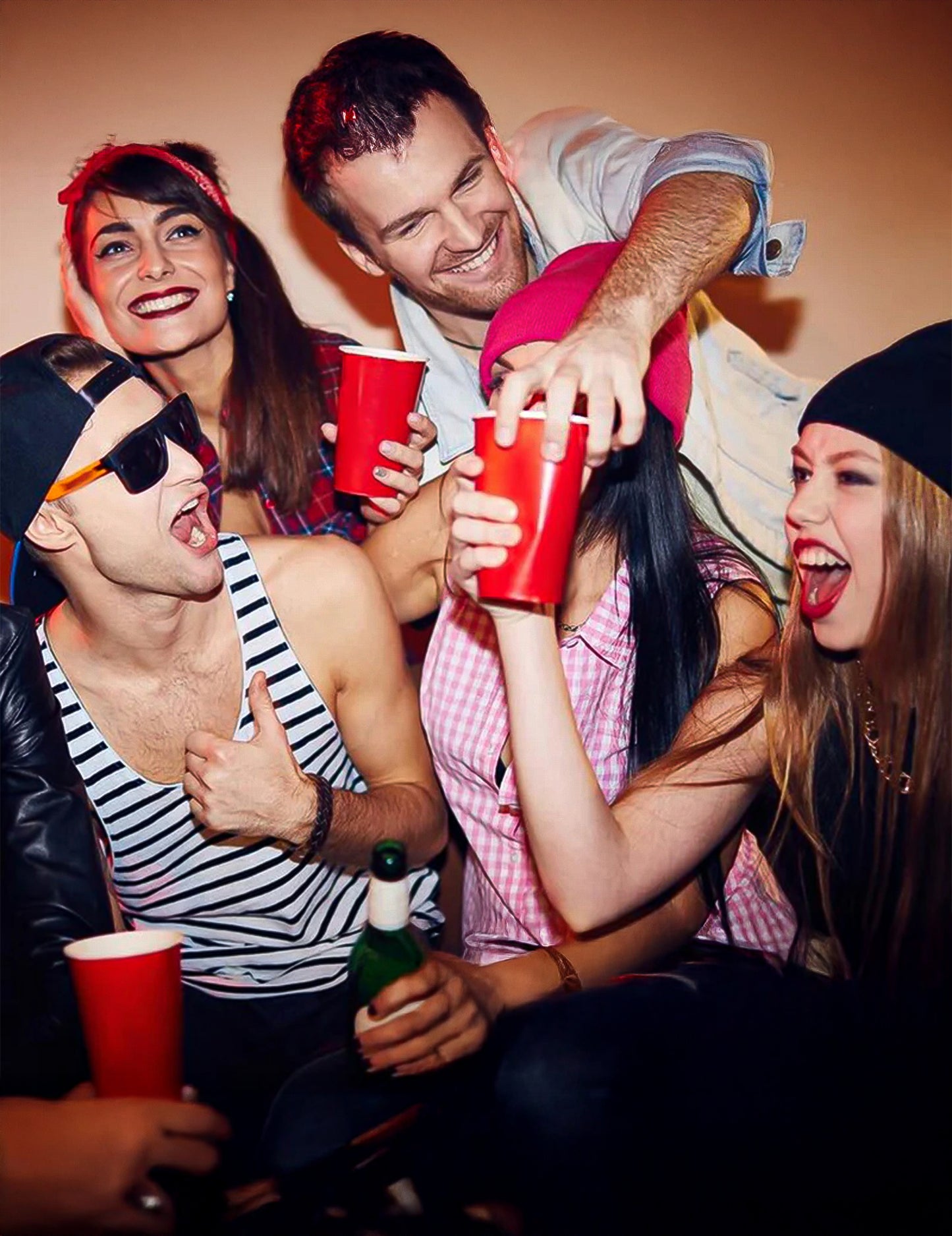 20 американски червени чаши 53cl