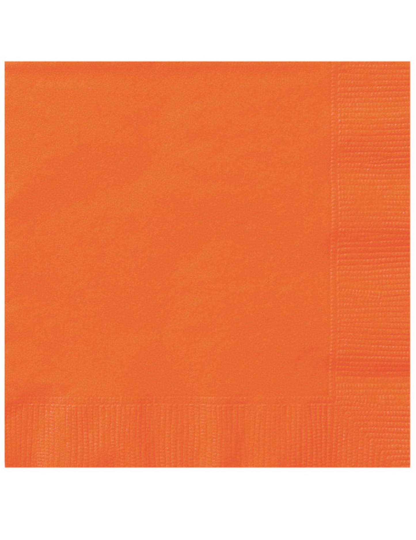 20 малки оранжеви хартиени кърпи 25 x 25 cm