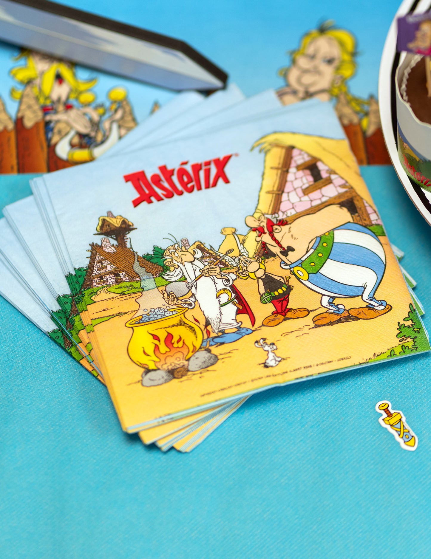 20 Asterix 33 x 33 хартиени кърпи cm