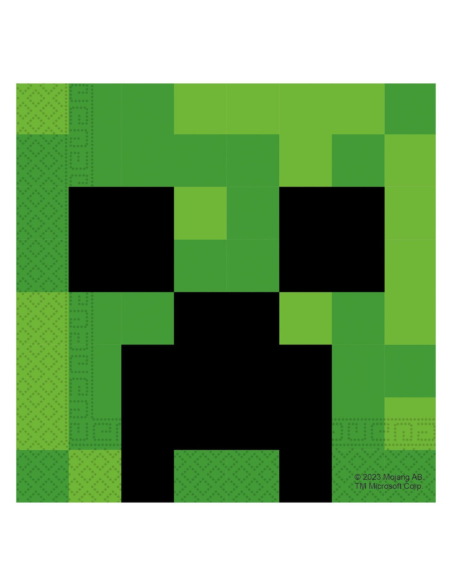 20 хартиени кърпи Minecraft 33x33cm