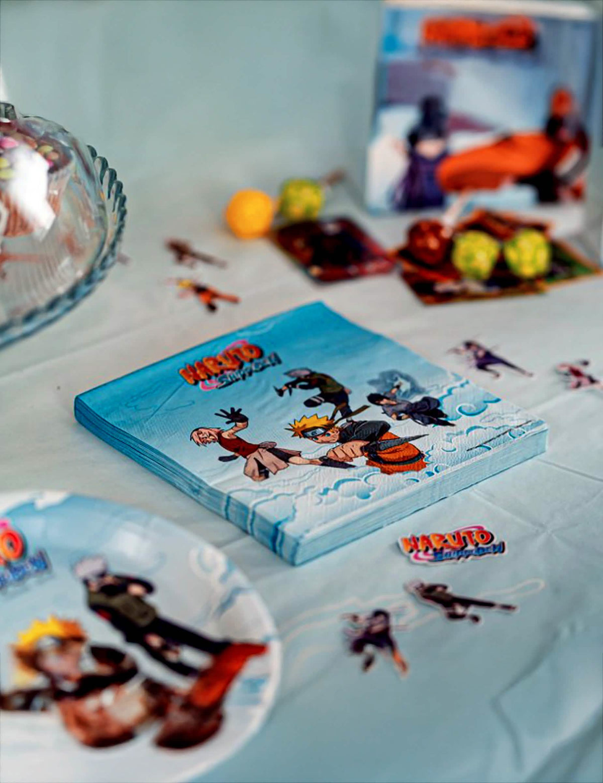 20 хартиени салфетки Naruto Shippuden™ 33 x 33 cm