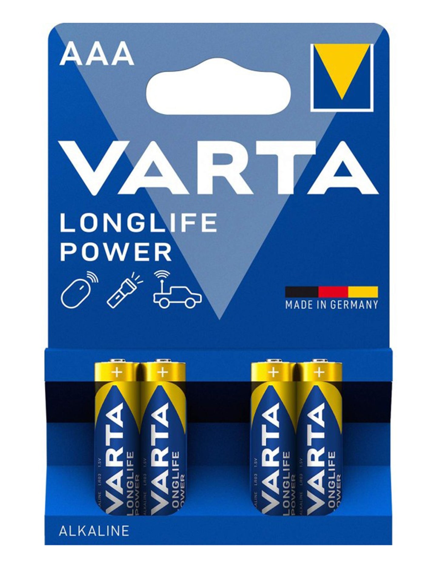 4 батерии LONGLIFE POWER LR03/AAA