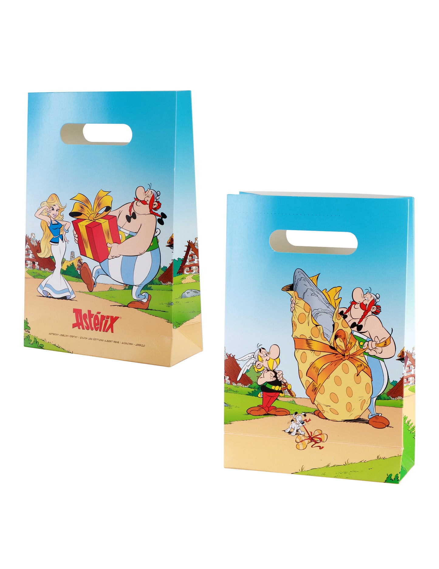 4 чанти за подаръци Asterix