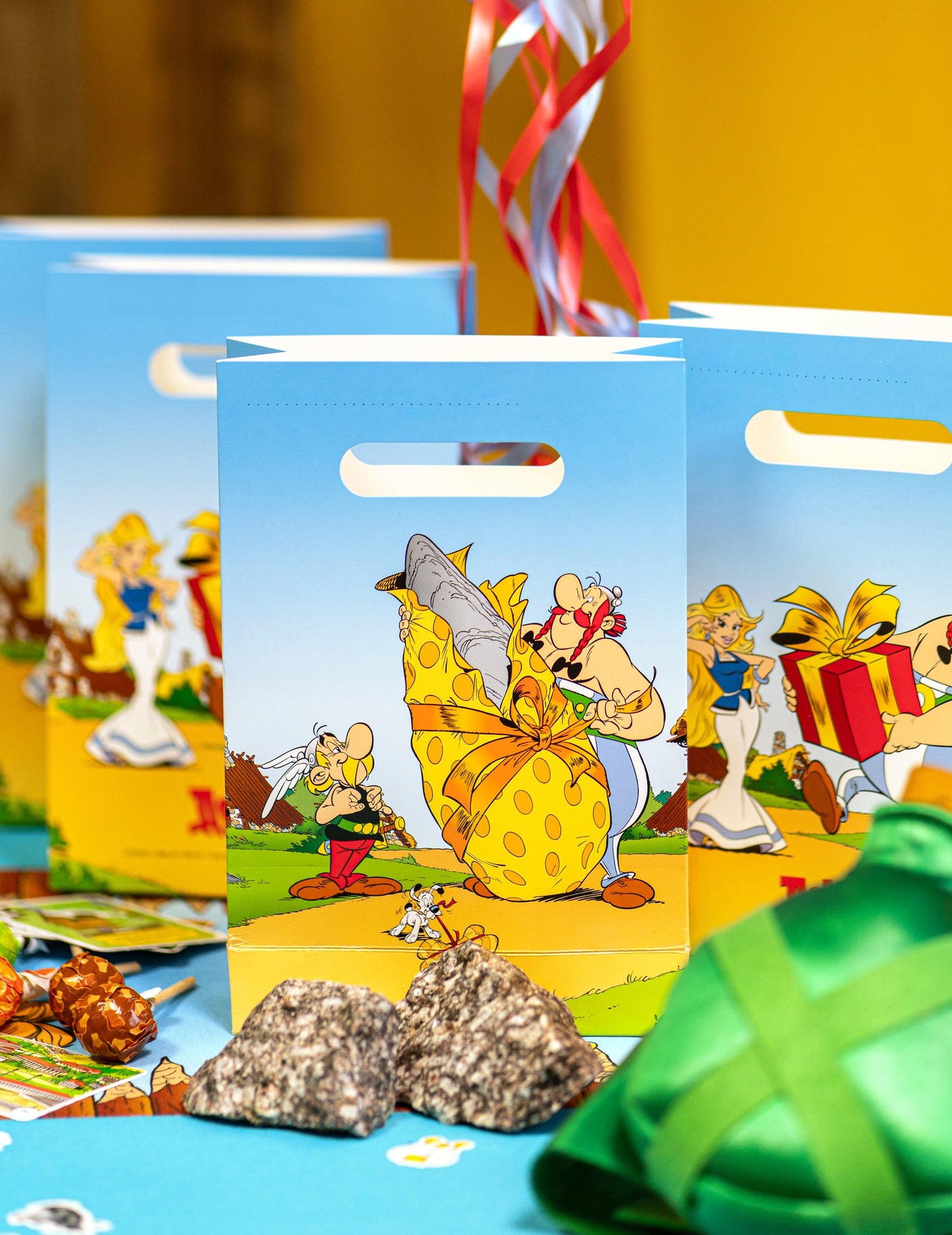 4 чанти за подаръци Asterix