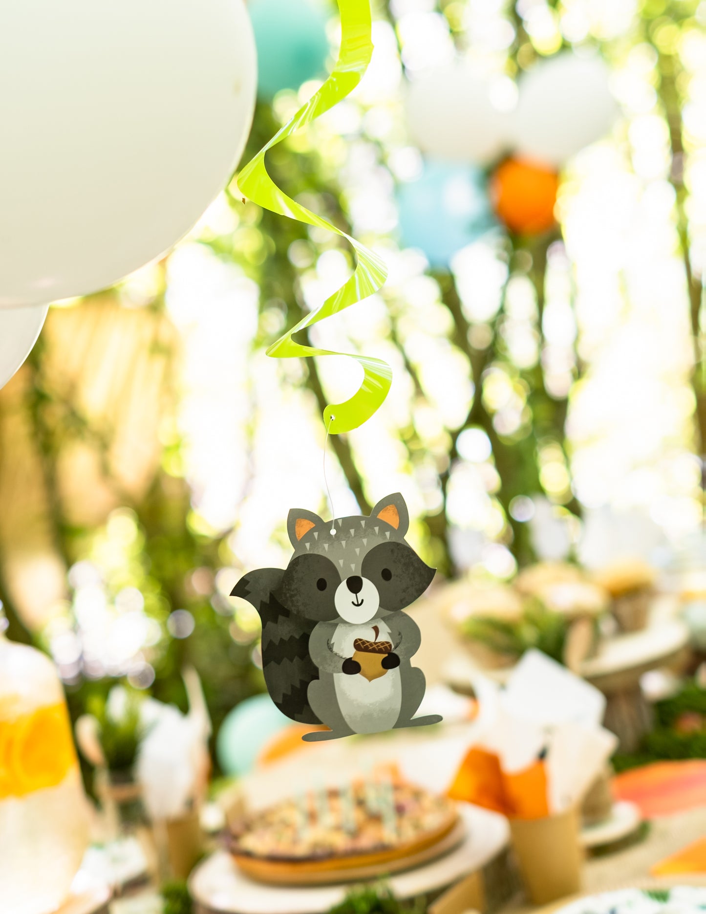 5 суспензии в животински спирали в гората 76 и 99 cm