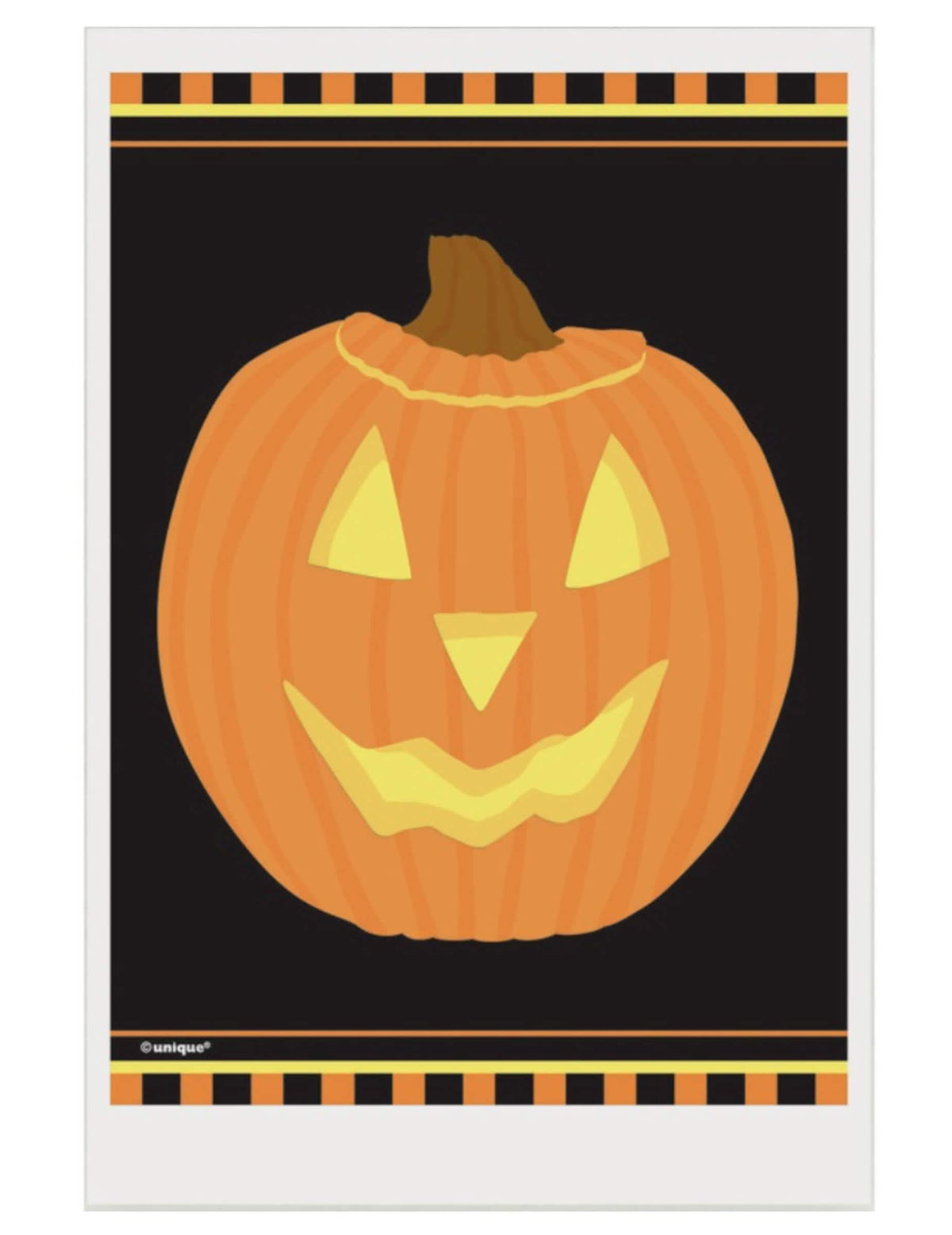 Пластмасови торбички тиква halloween за празник оранжев и черен