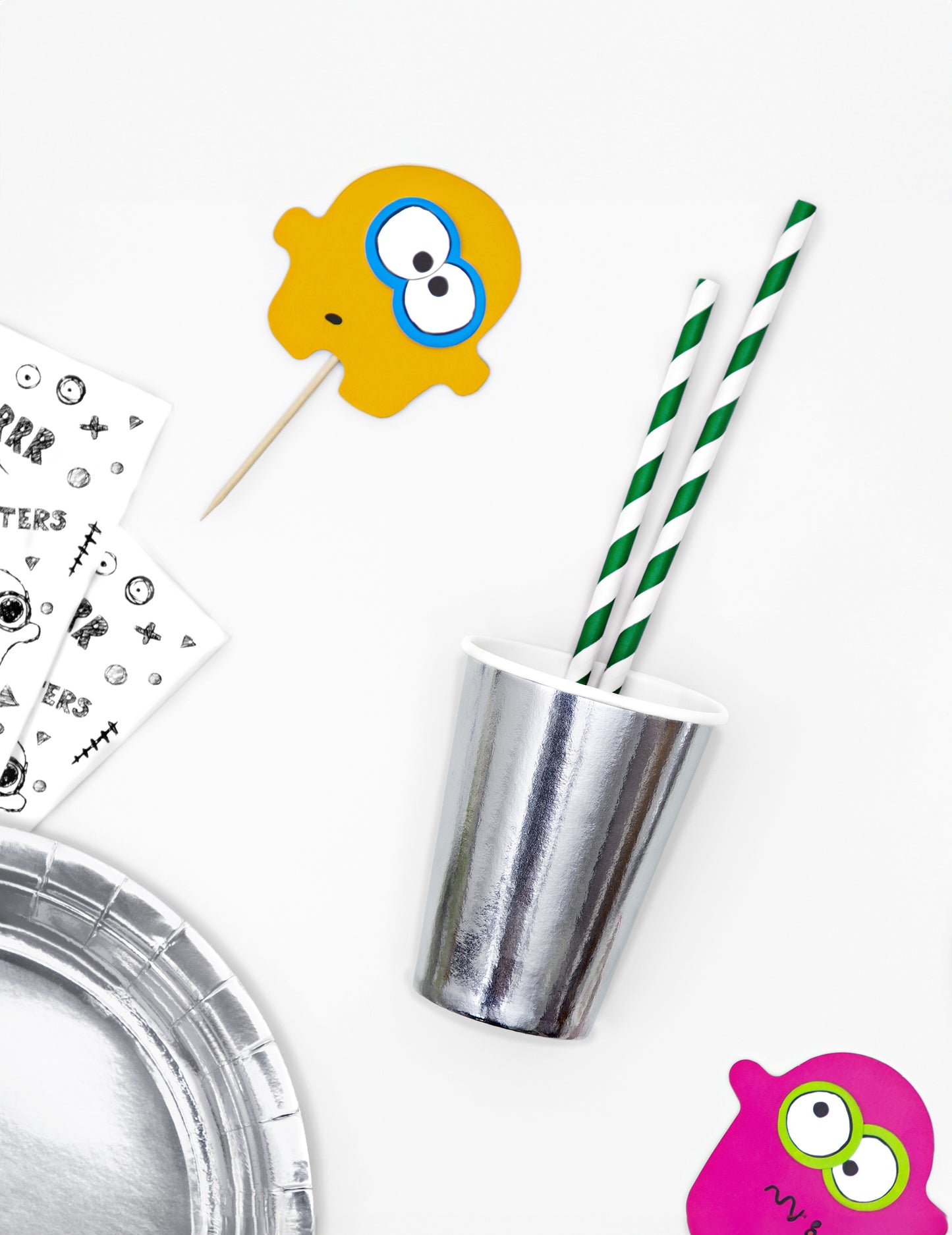 6 сребърни чаши 220 ml