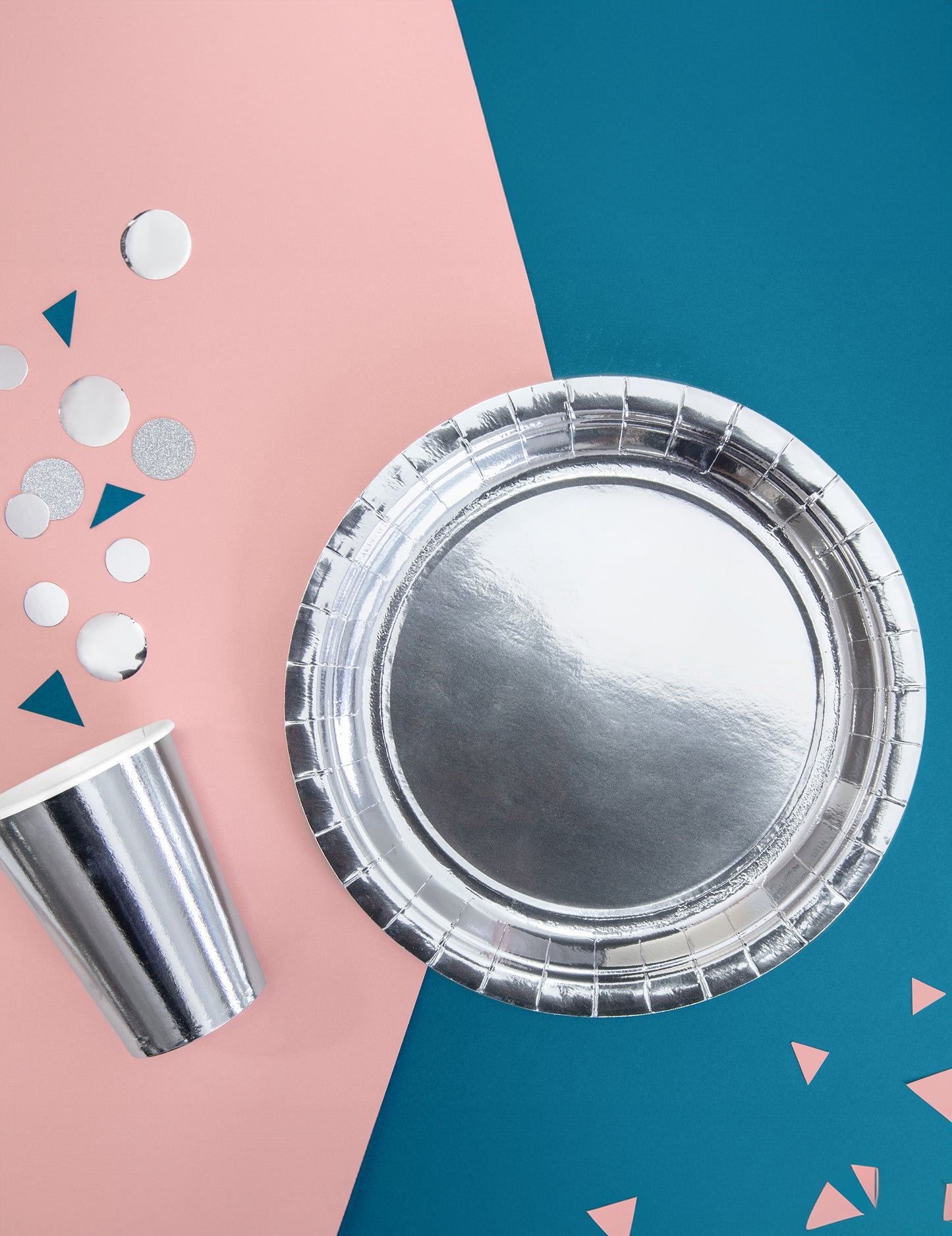 6 сребърни чаши 220 ml