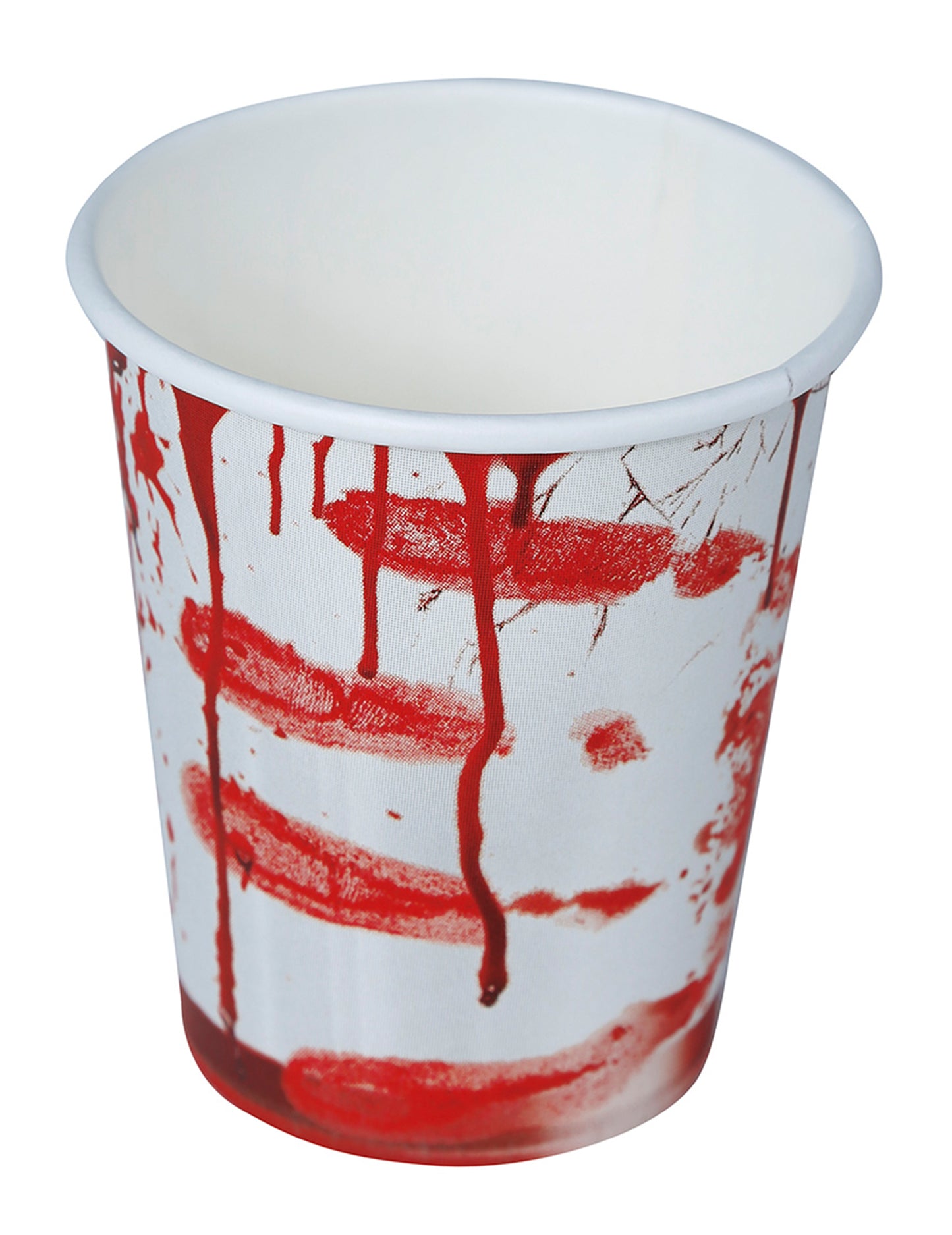 6 кървави картонени чаши за Хелоуин 240 мл