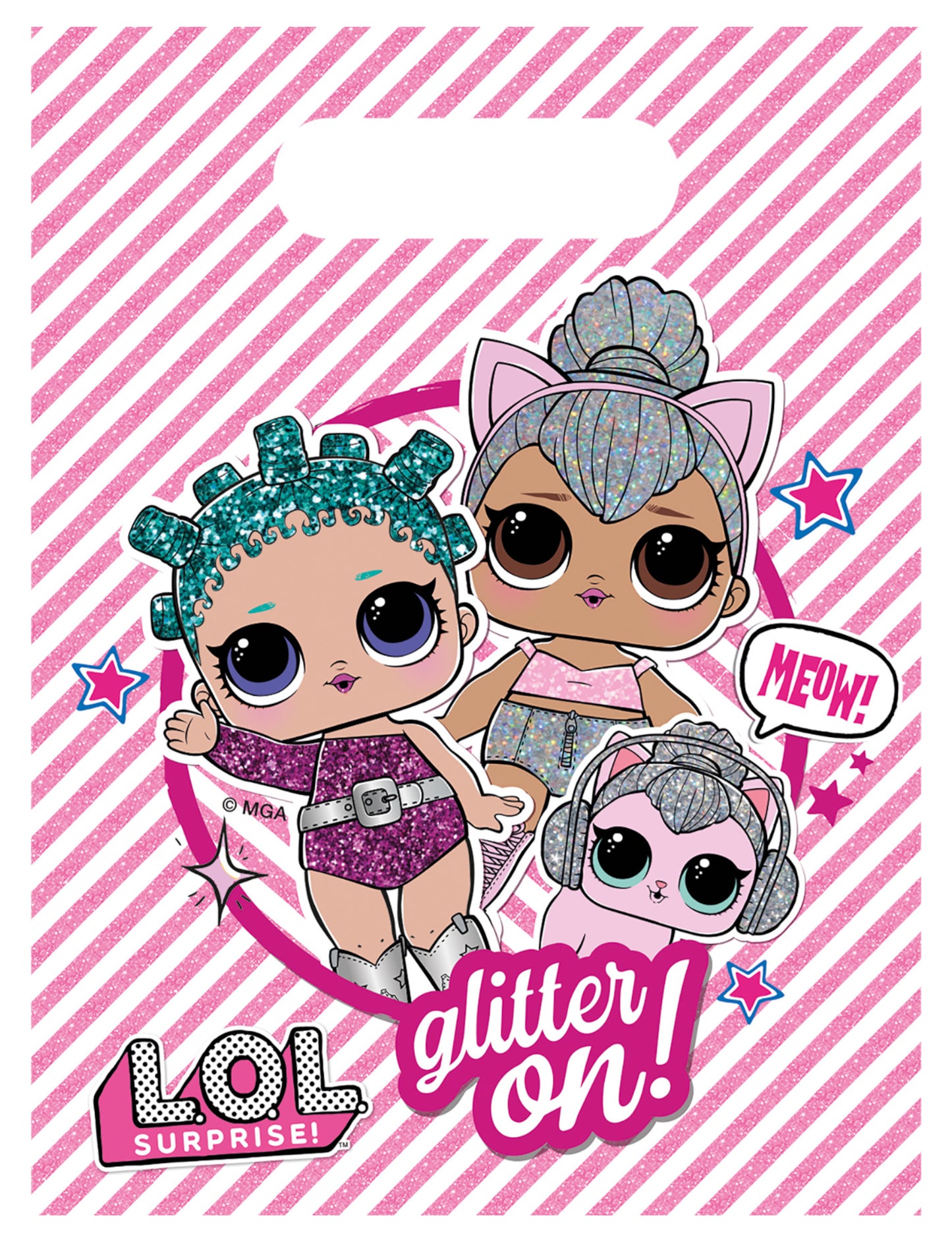 6 парти торбички LOL™ 23 x 16 cm