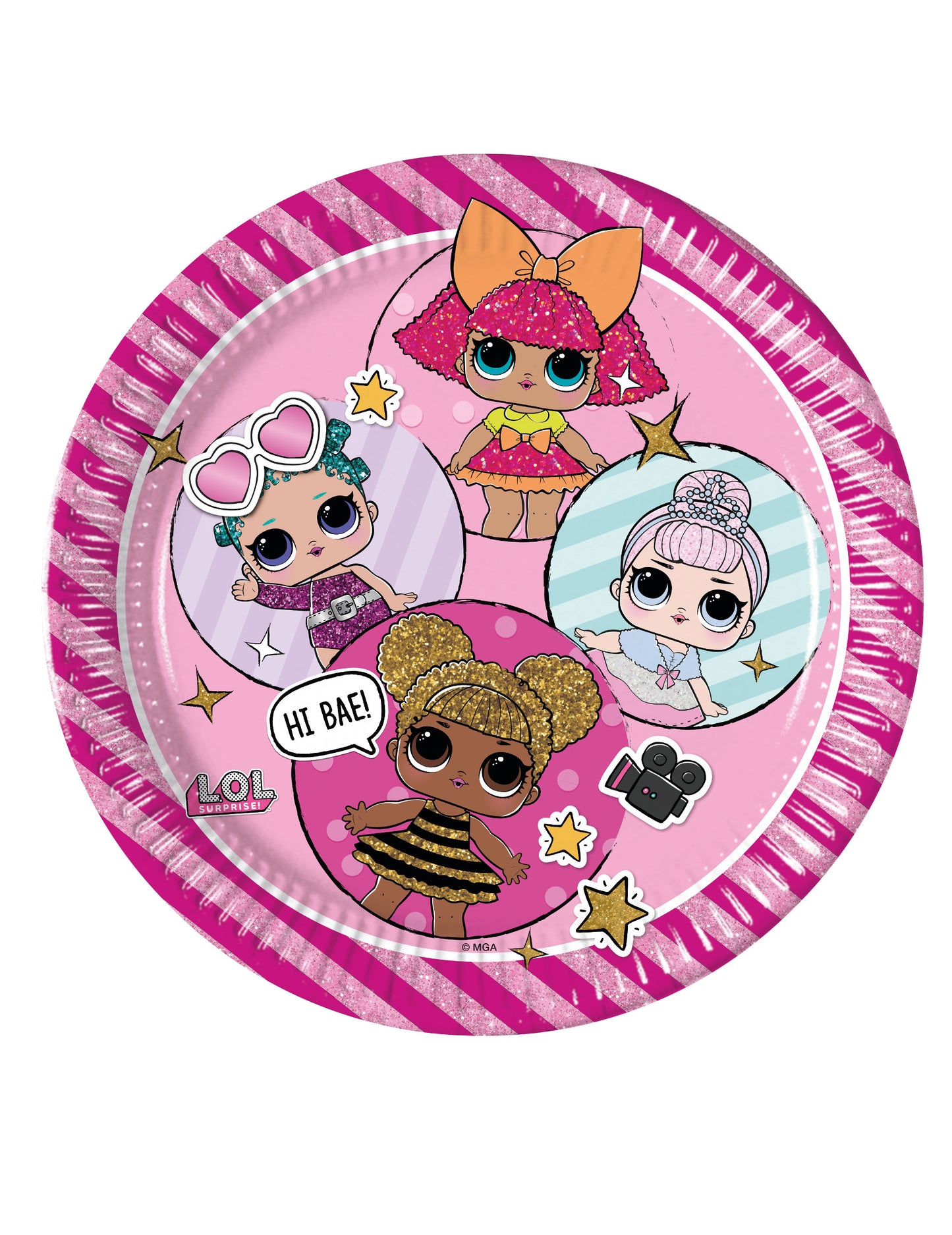 8 метални картонени плочи хаха 23 cm