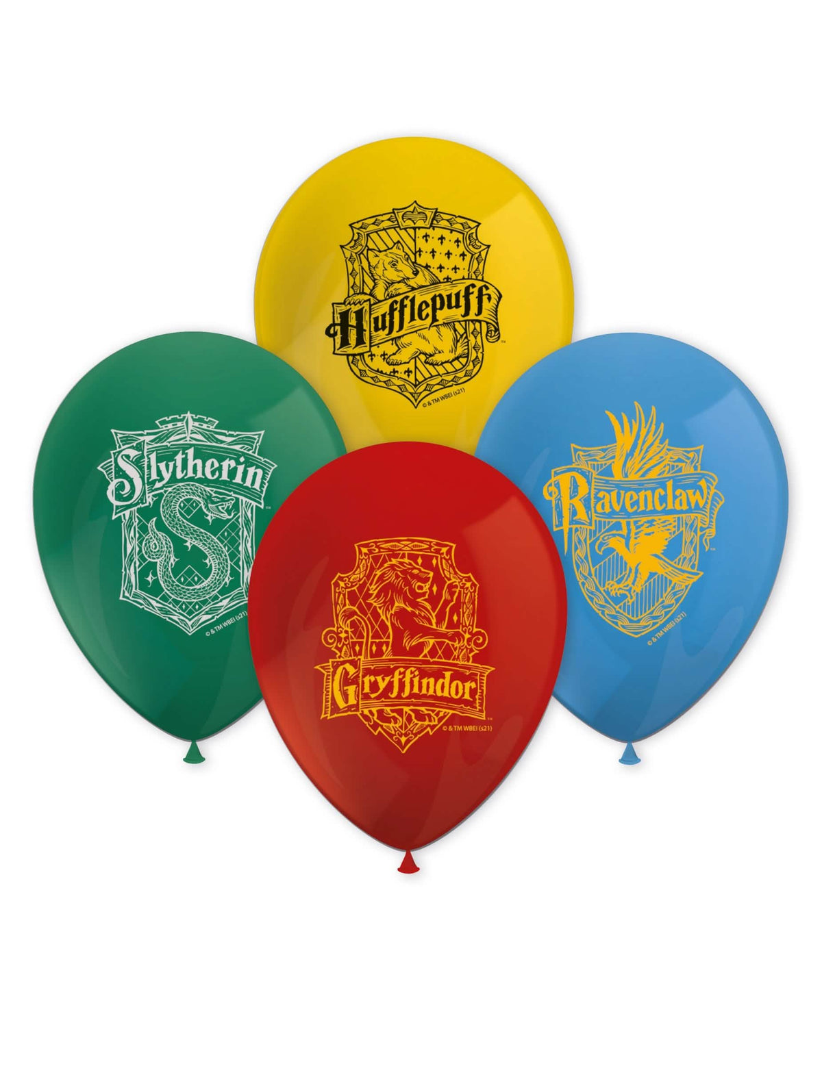 балони Harry Potter многоцветни с гербовете на къщите на Хогуортс