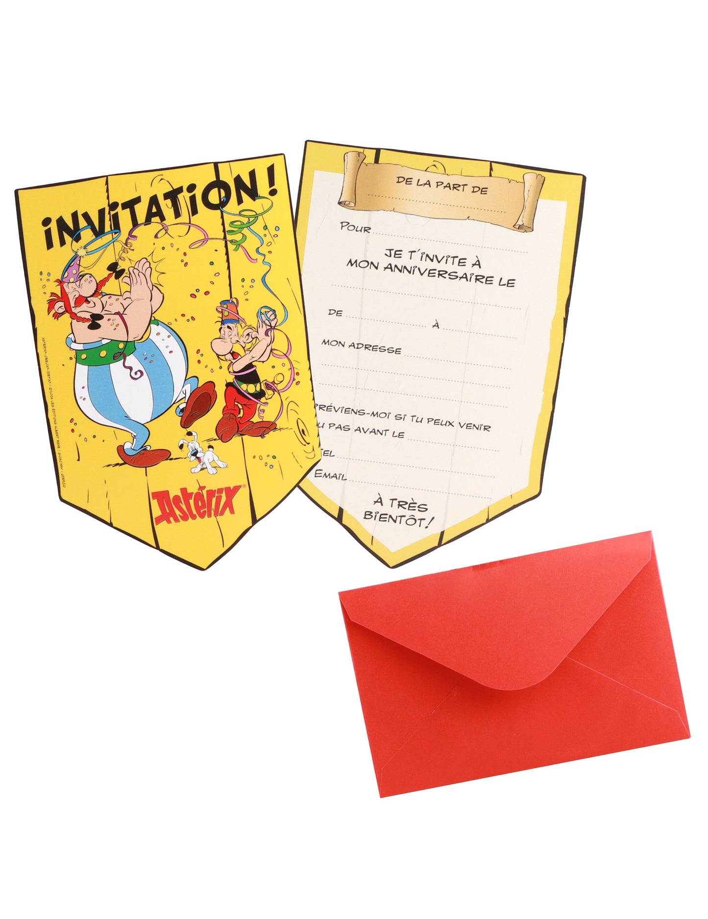 8 карти за покана Asterix