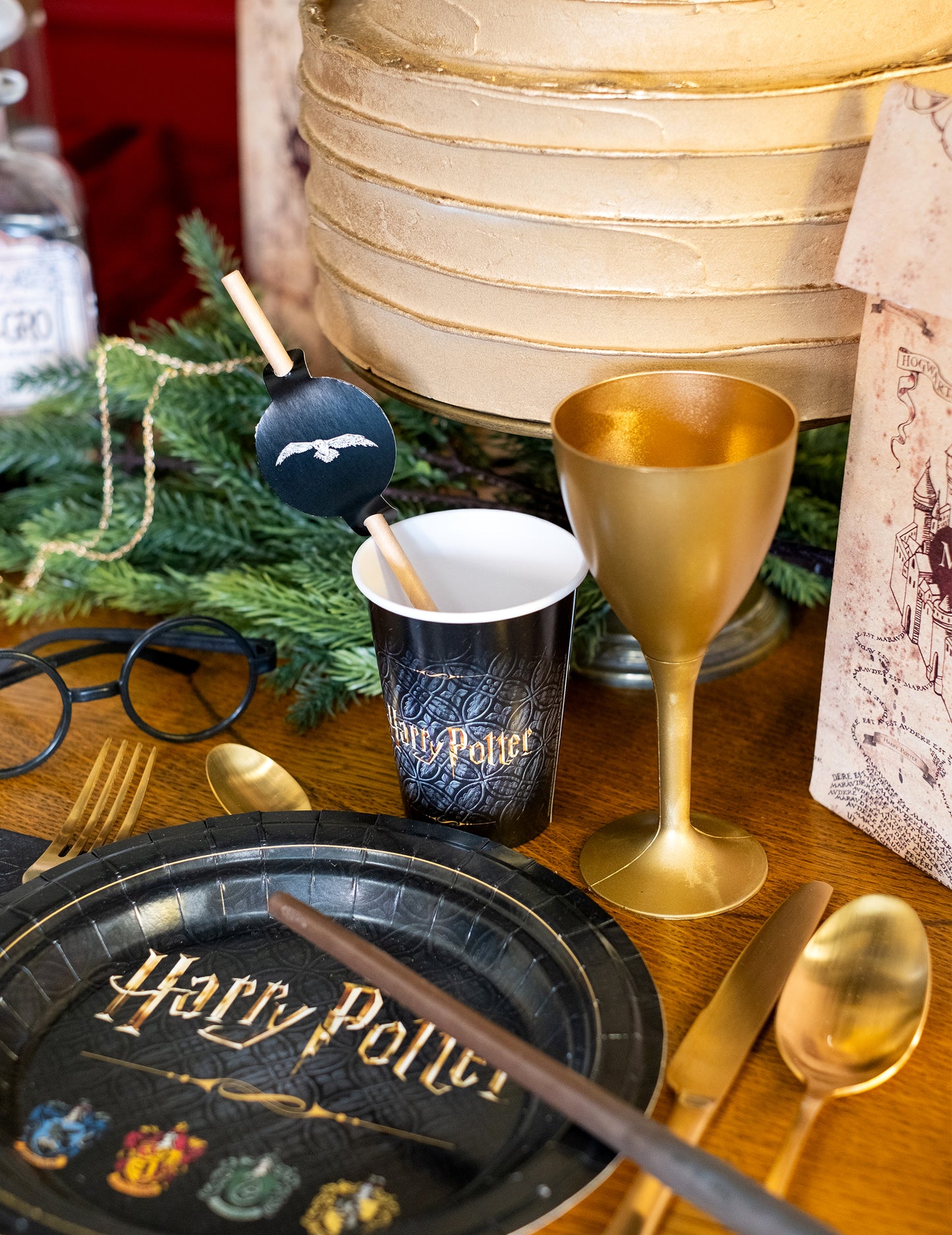 8 картонени чаши Хари Потър 210 мл