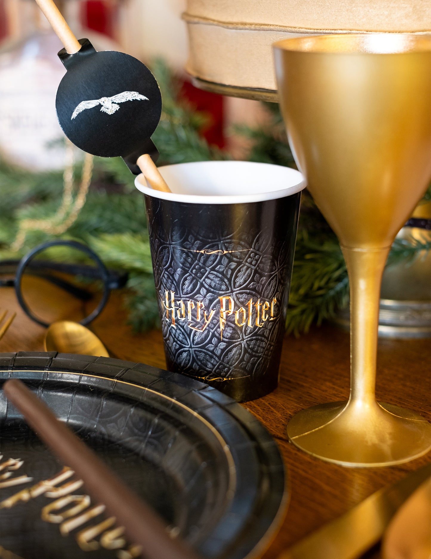 8 картонени чаши Хари Потър 210 мл