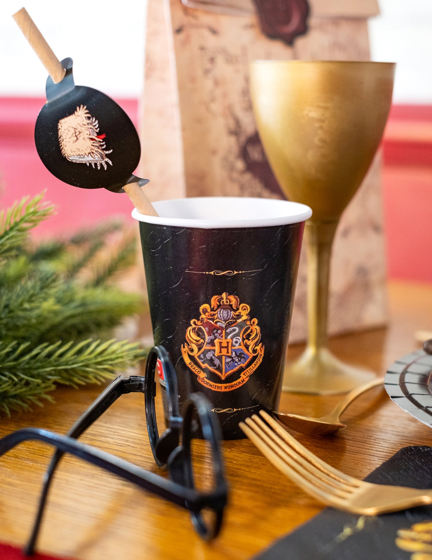 8 картонени чаши Хари Потър 210 мл