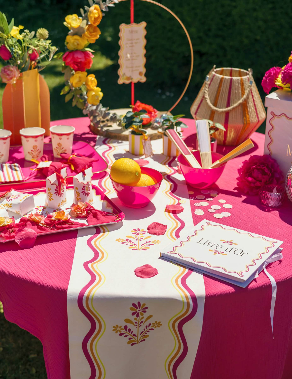 8 картонени чаши Pink Limonade 255 мл