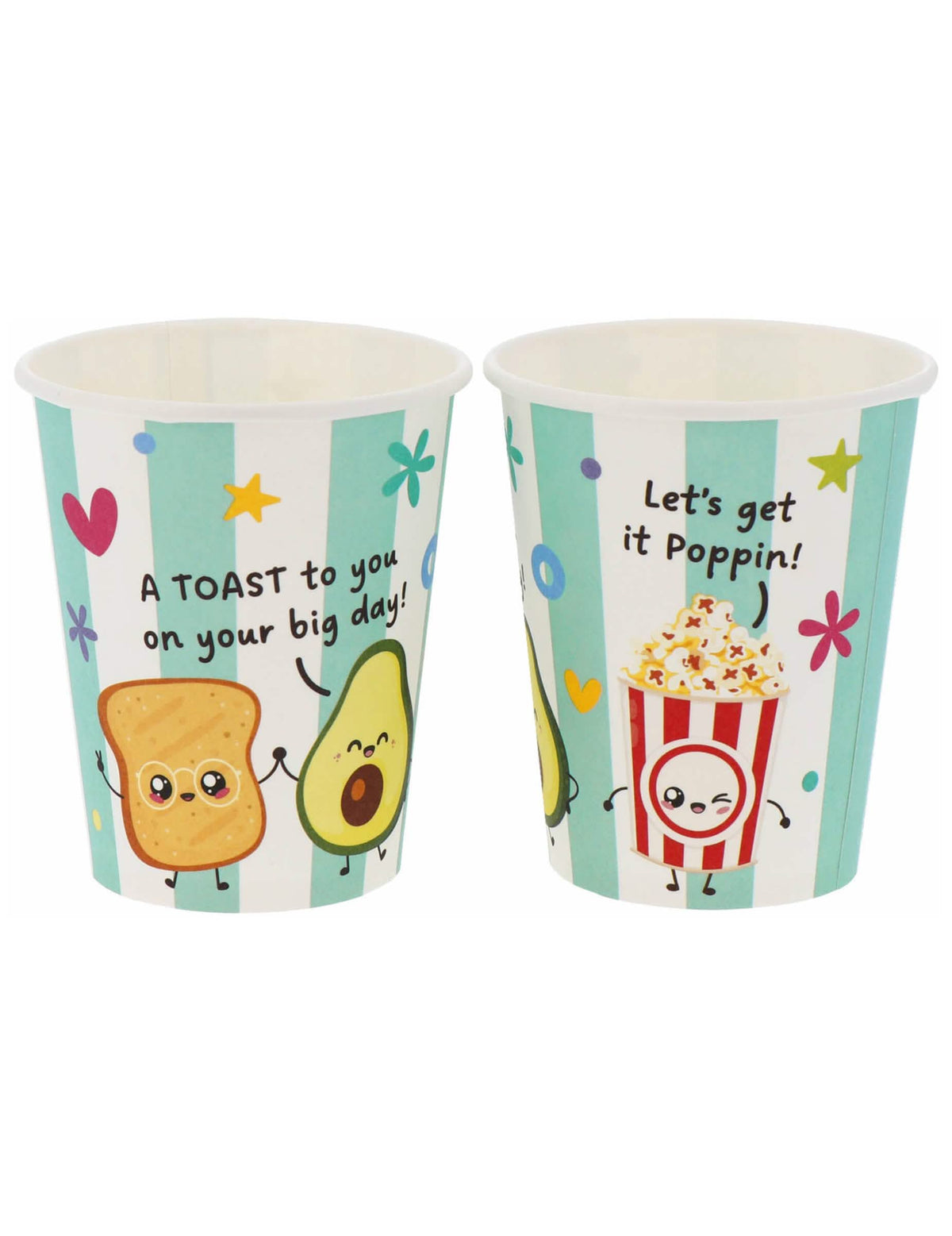 8 чаши Kawaii Party 250 ml
