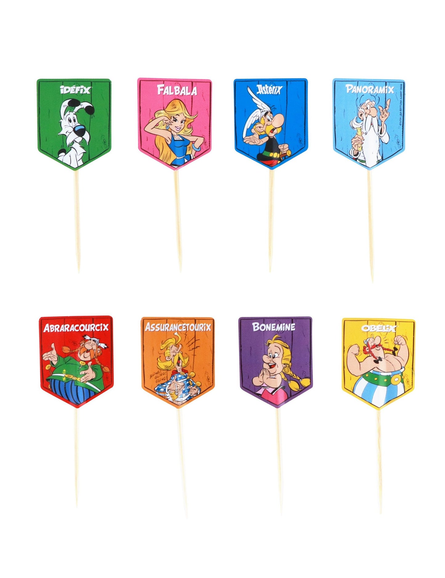 8 връх в тарталети Asterix