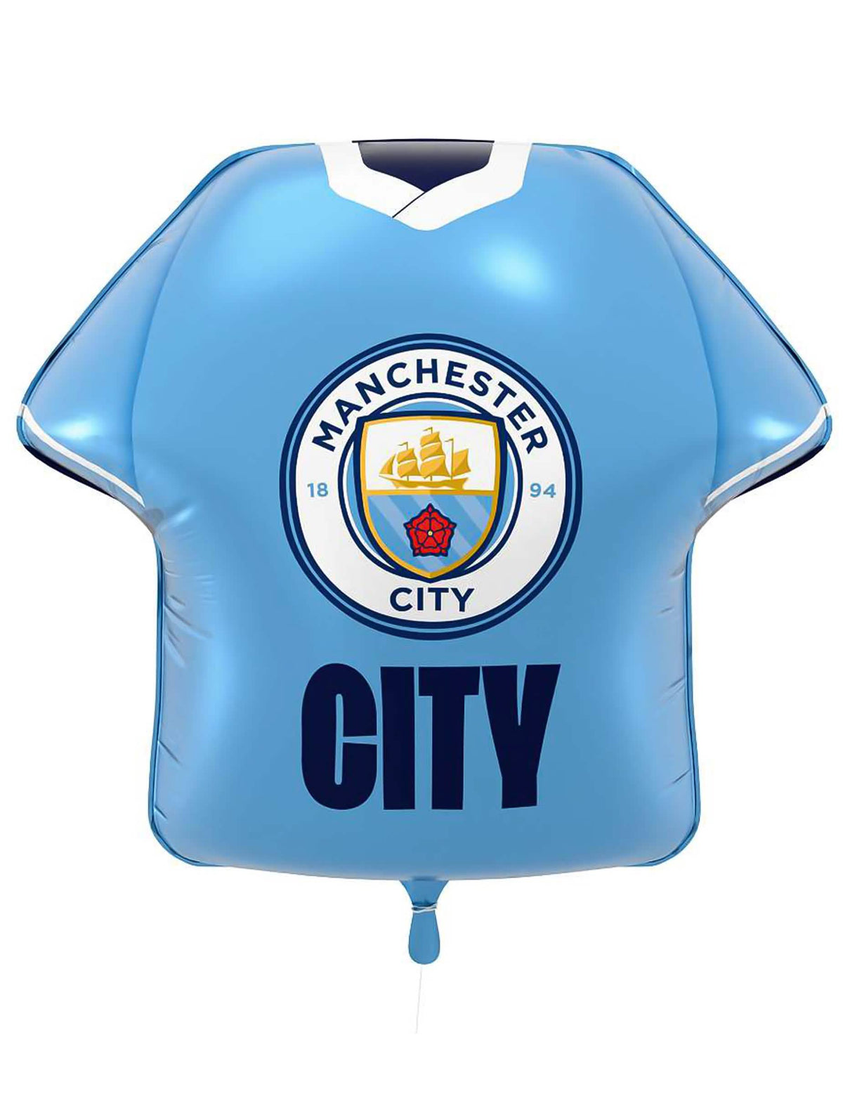 Алуминиево балонче във форма на фланелка Manchester City Football Club 52 x 51 cm