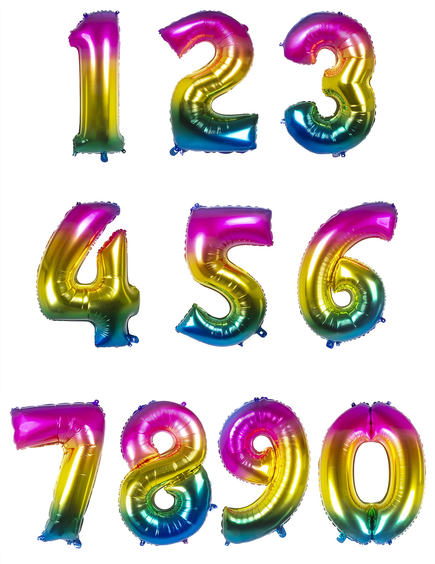 Многоцветна алуминиева топка 86 cm