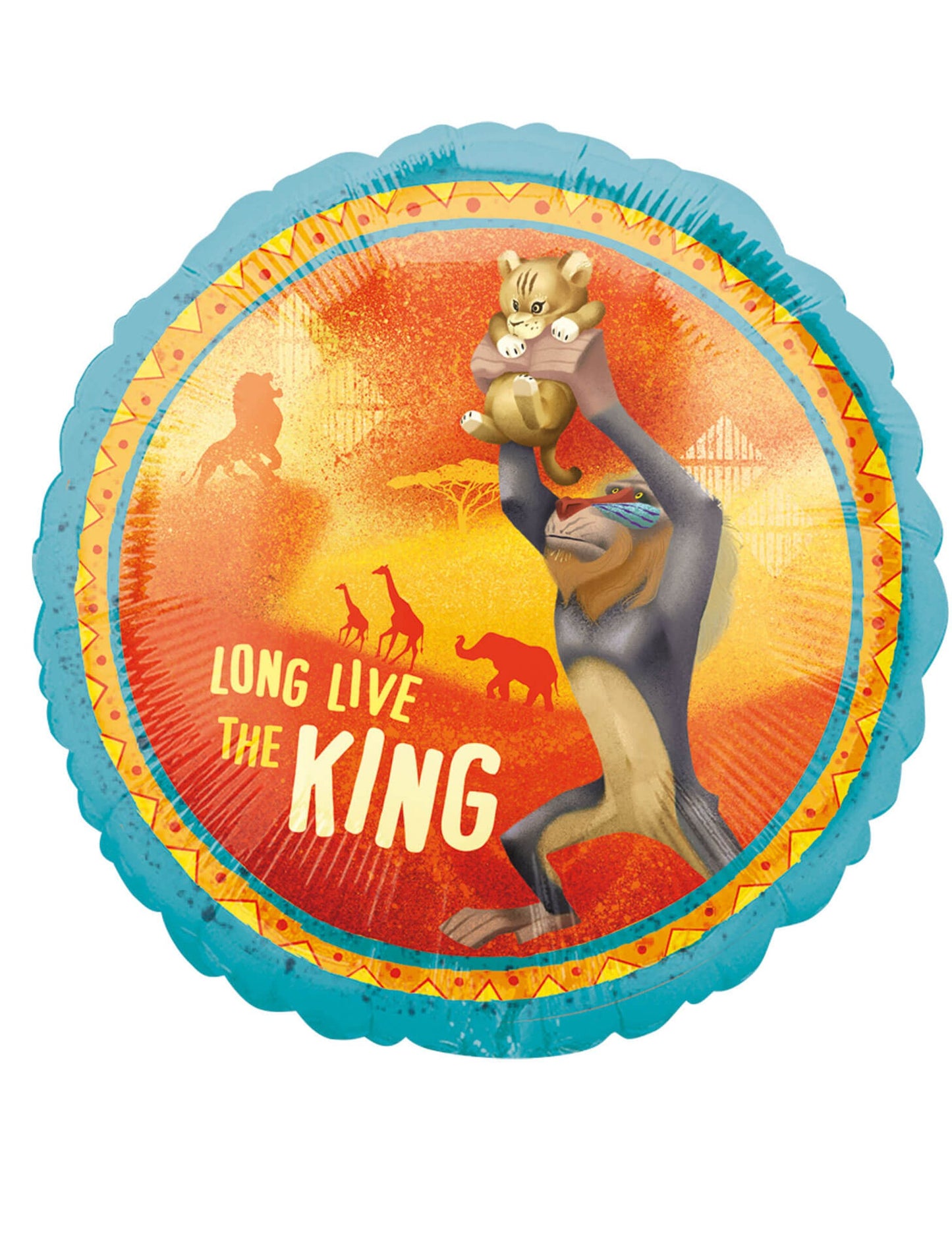 Recto заден алуминиев балон The Lion King 43 cm