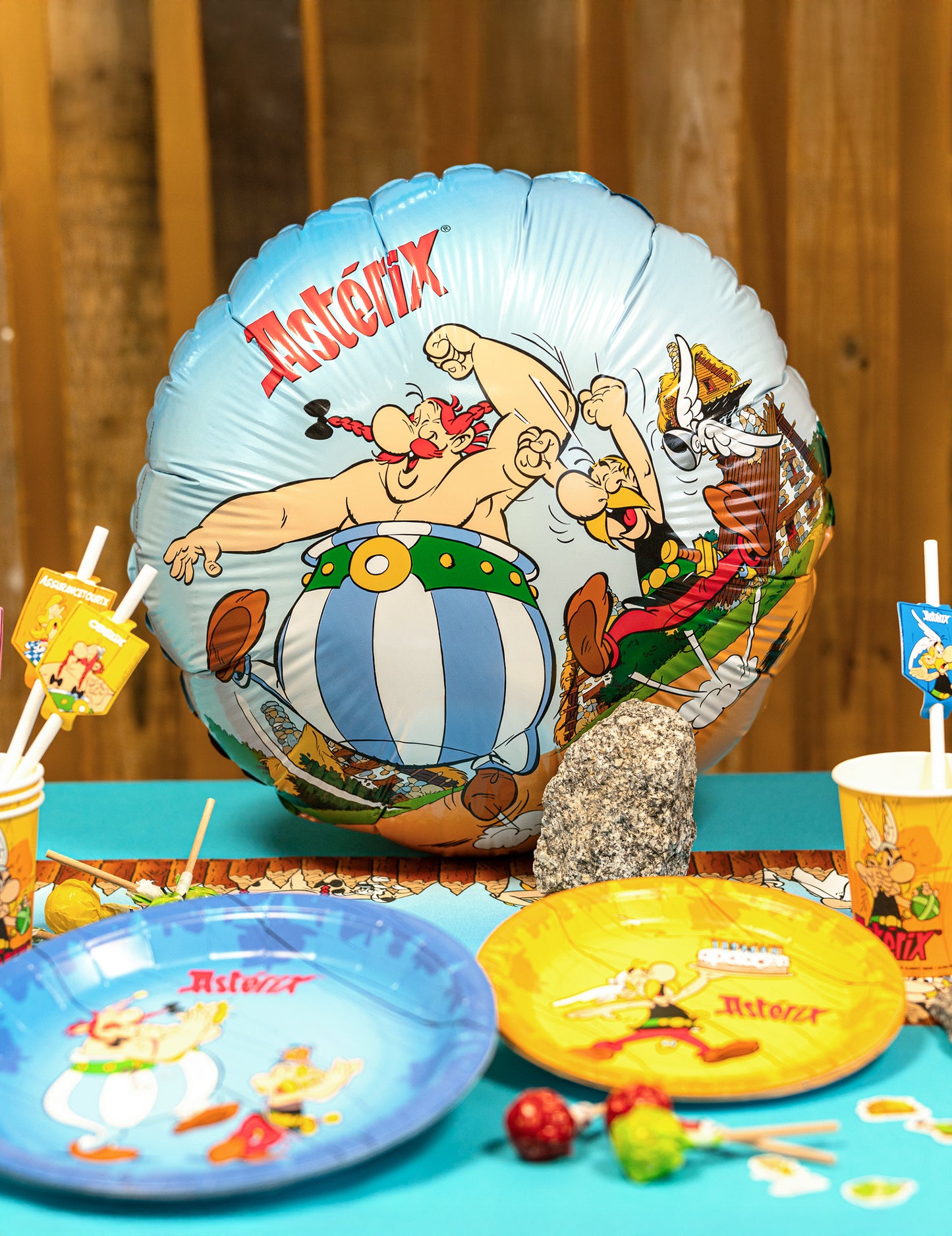 Кръгла алуминиева топка Asterix 43 cm