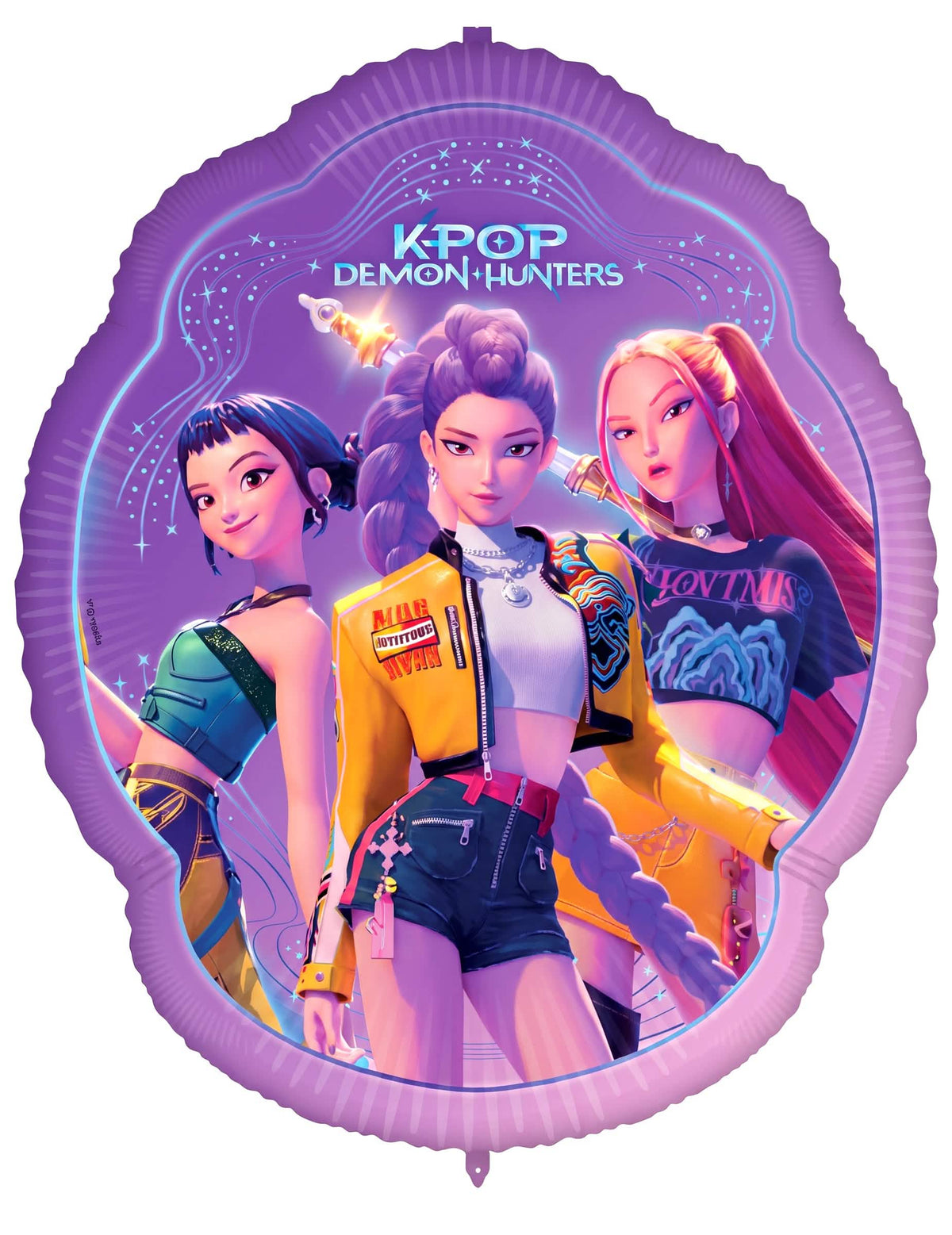 Алуминиев балон Supersize 96 см K-Pop Demon Hunter™