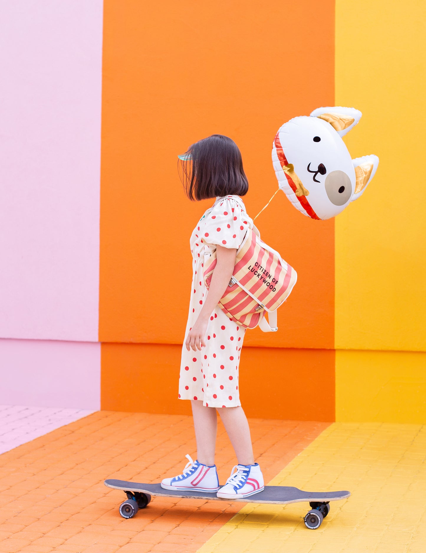 Алуминиева топка с кучешка глава, 56 x 65 cm за рожден ден