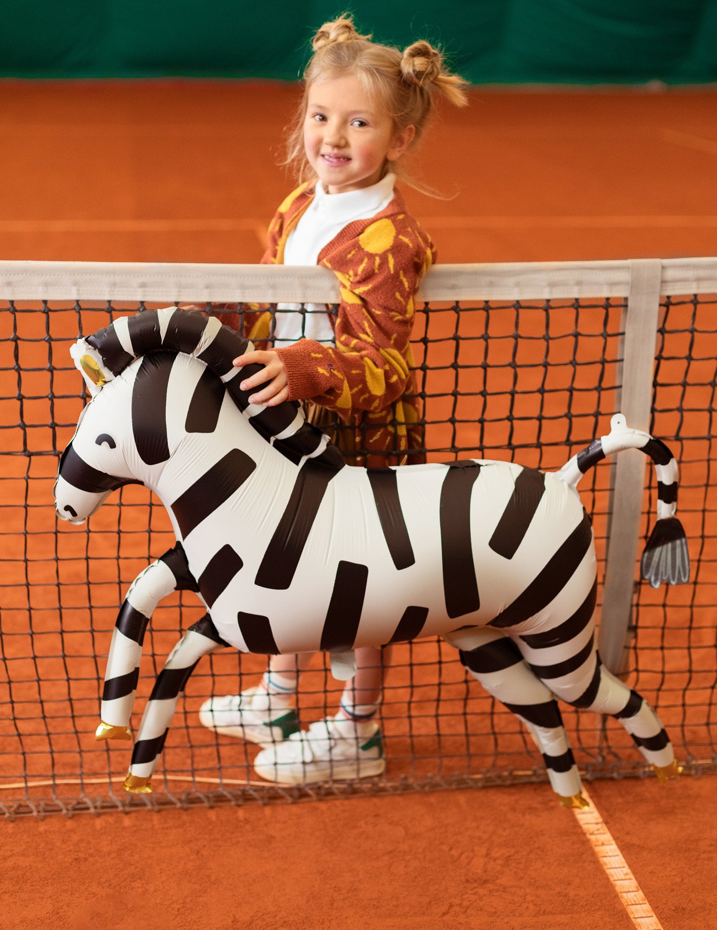 Zebra алуминиева топка 115 x 85 cm