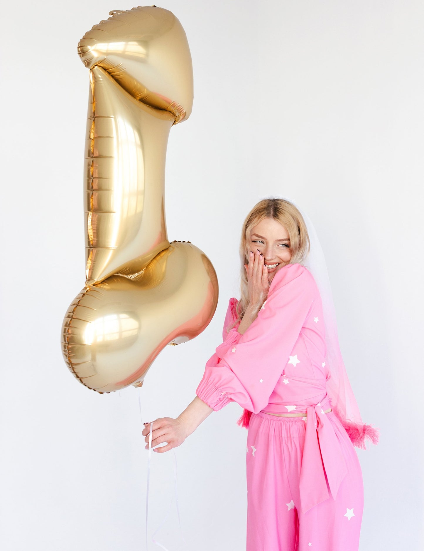 Златен Zizi 88 Алуминиев балон cm