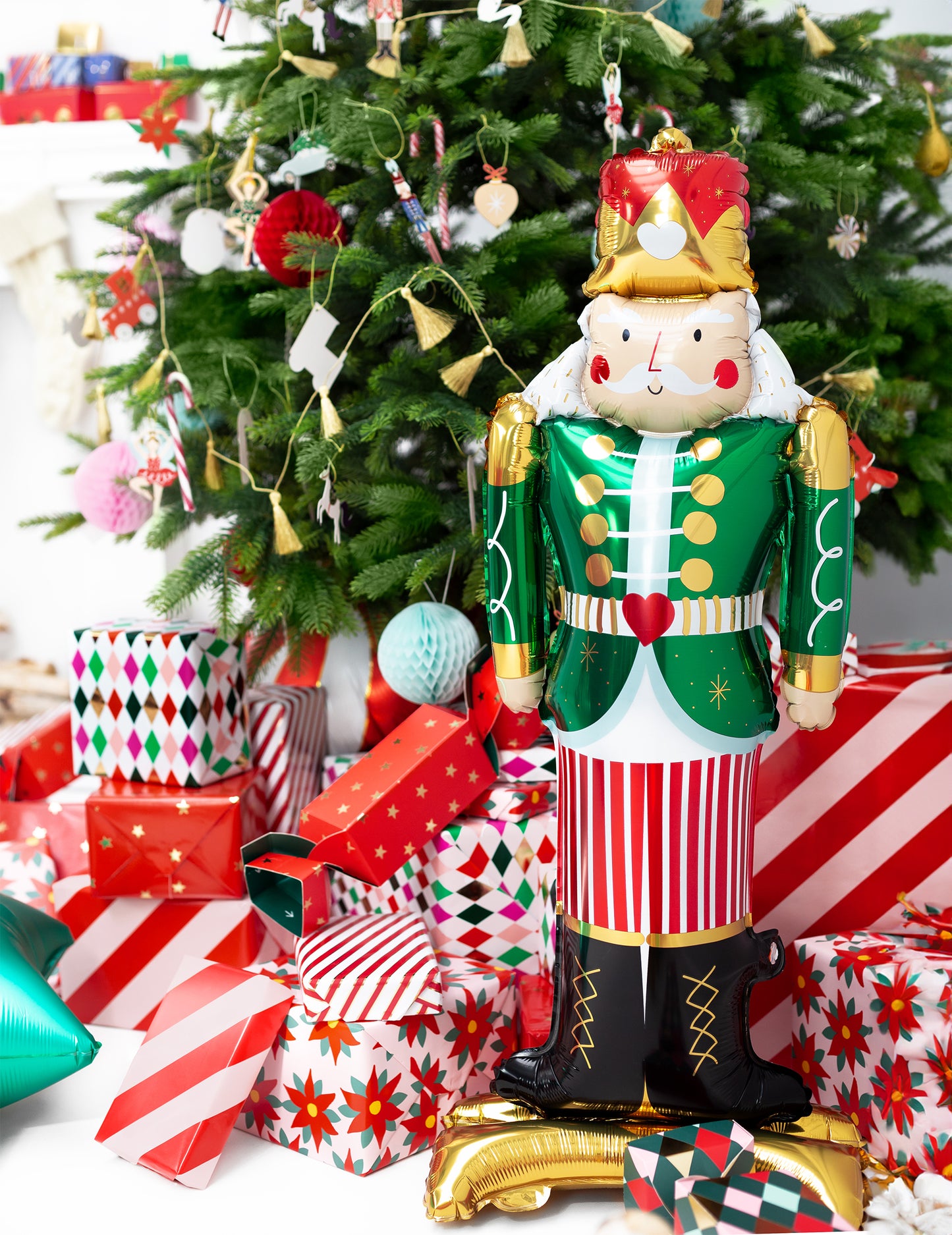 Гигантски алуминиев балон от Алуминий на Лешникотрошачката 34 x 85 cm