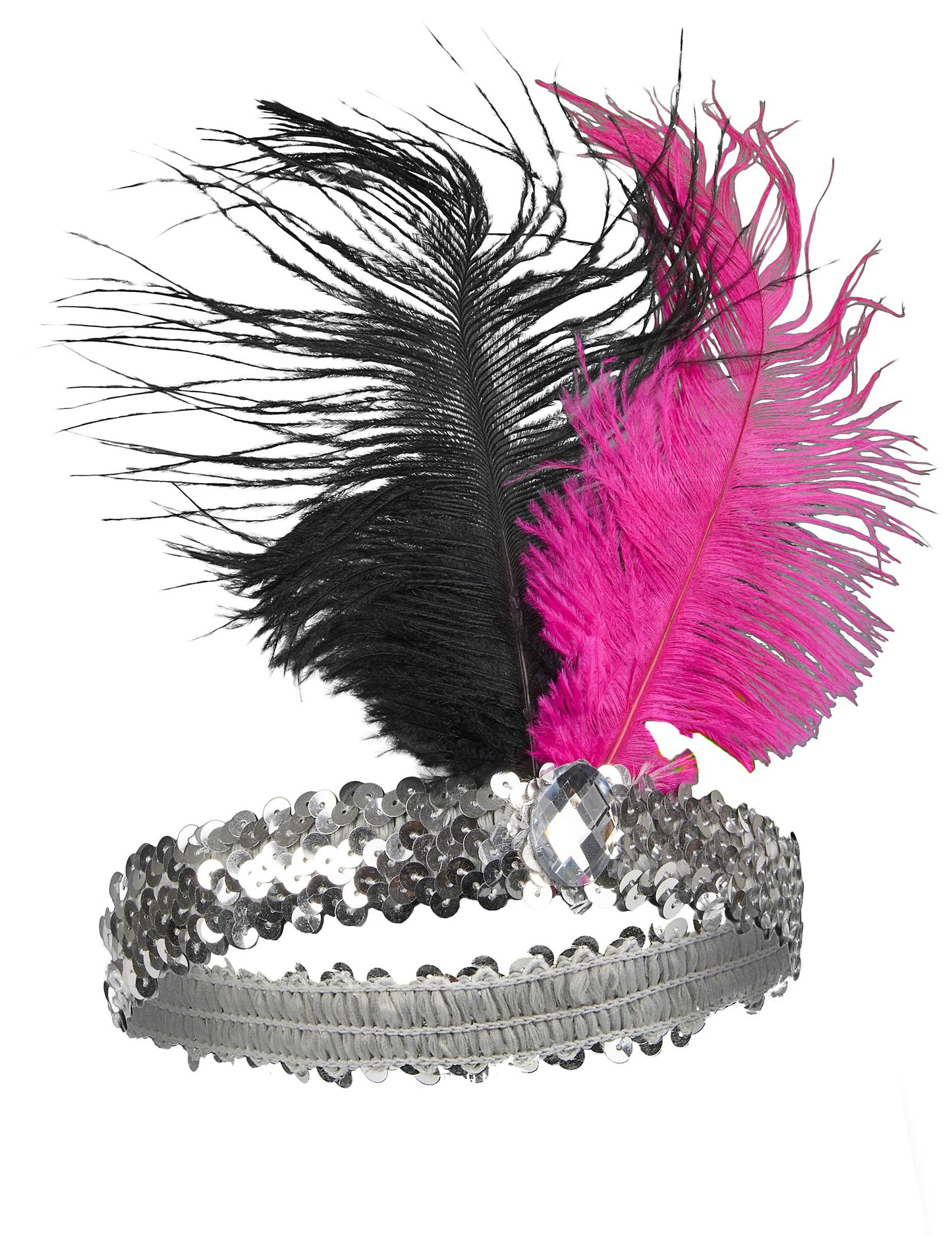 Възрастен пернат Чарлстън лента за глава