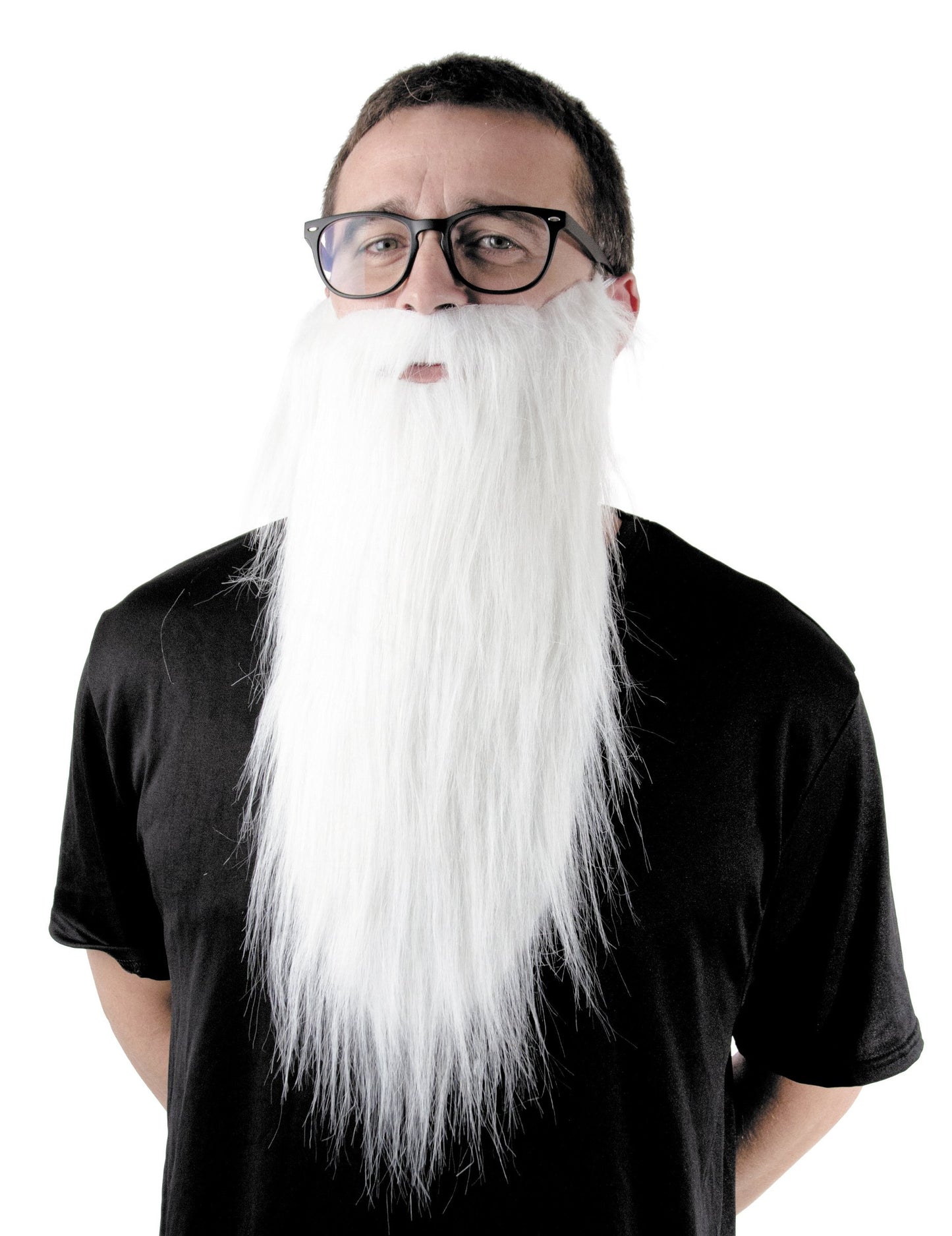 Дълго възрастна бяла брада