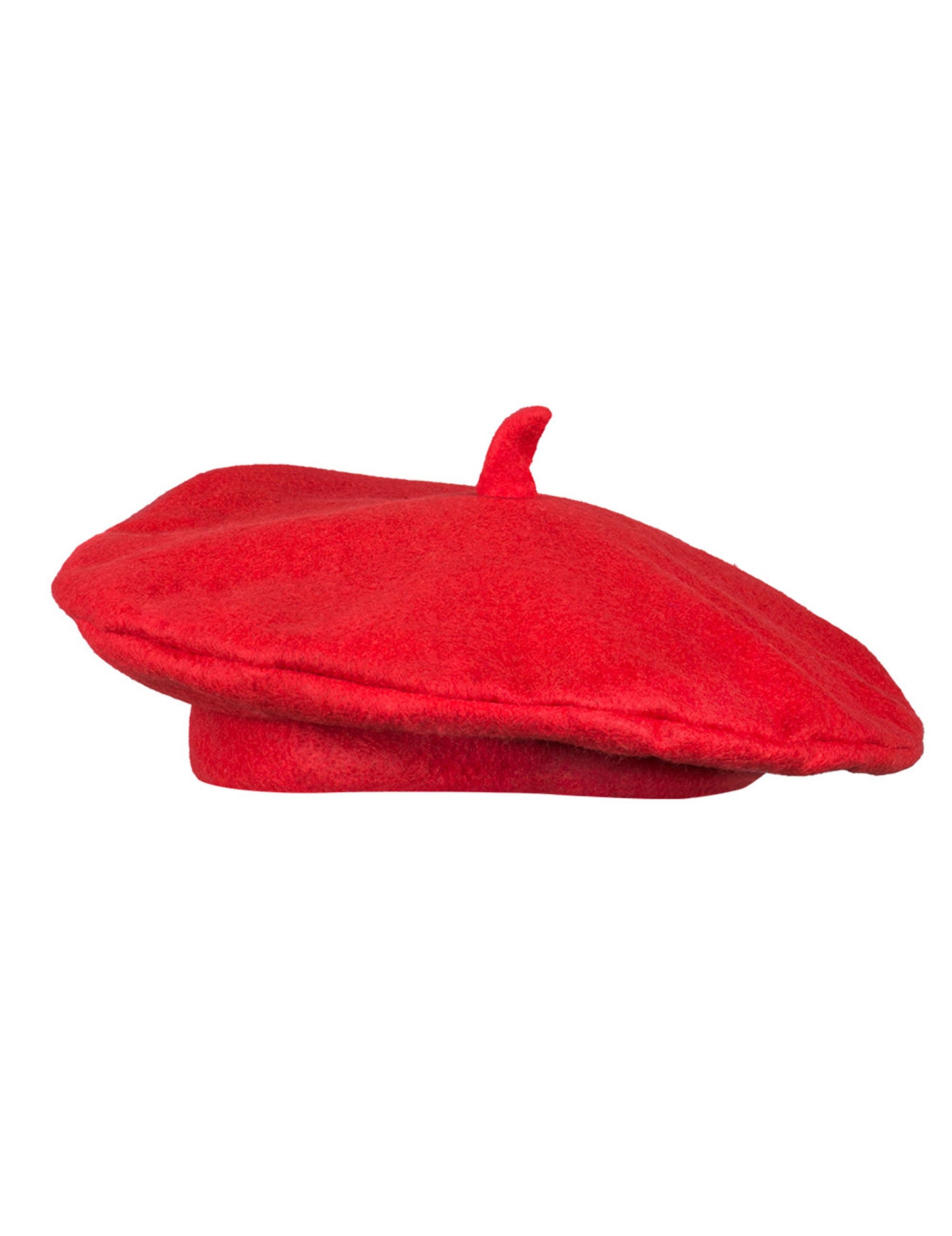 Барета за възрастни червени баски