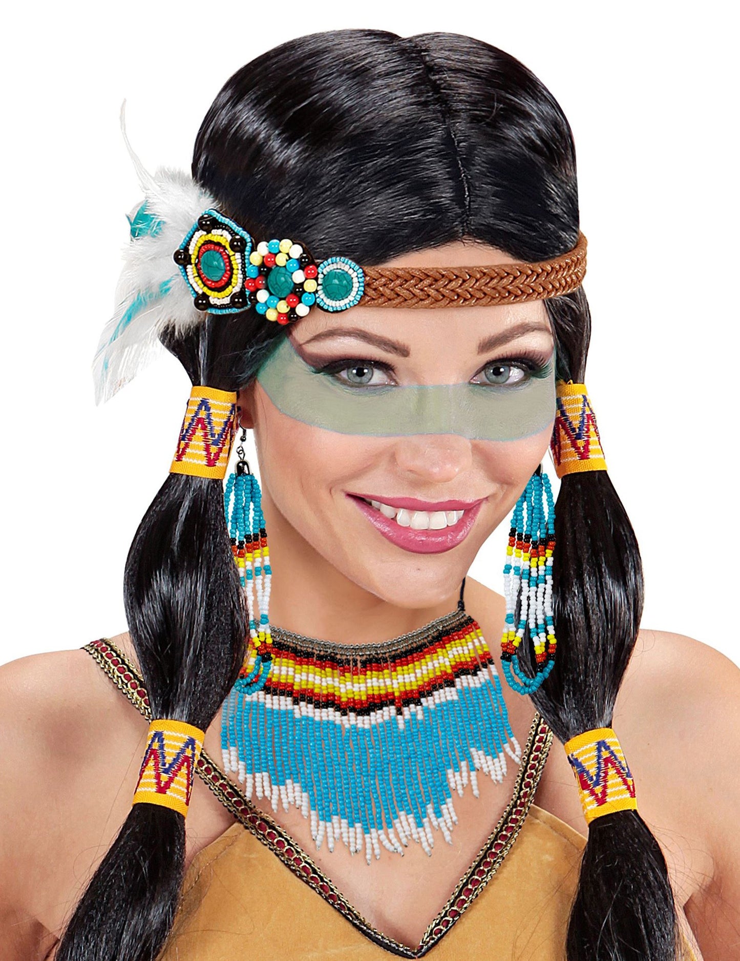 Индийска жена бижута