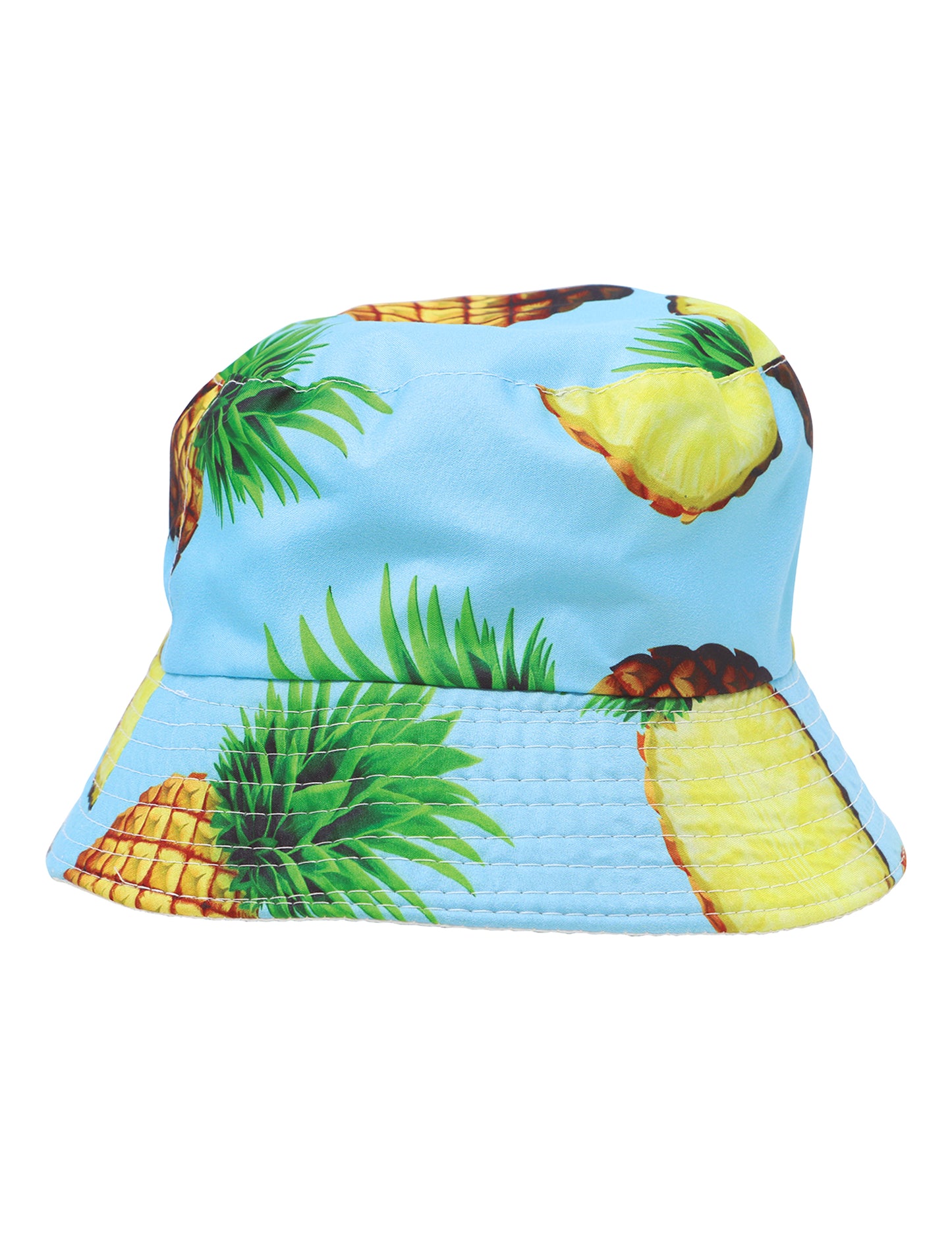 Хавайска шапка с кофа с ананас принтен възрастен