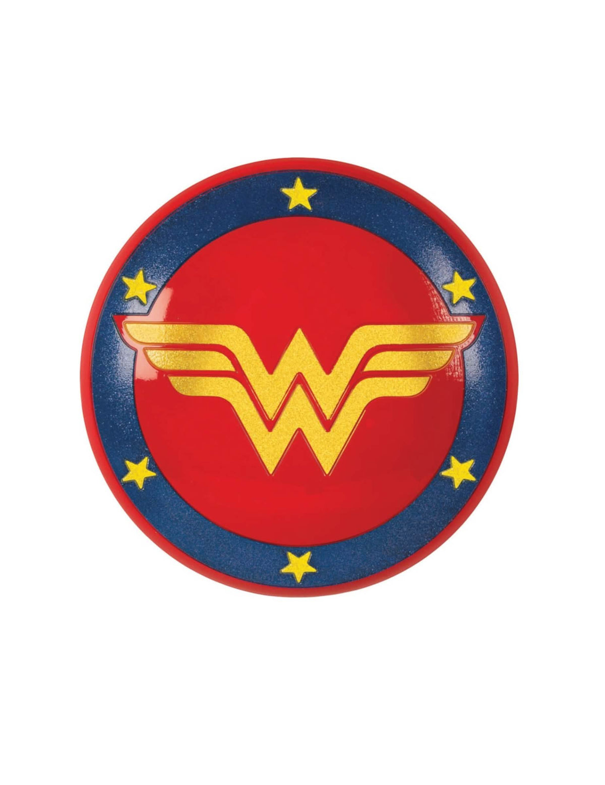 PVC щит Wonder Woman Super Hero Girls™ за дете червен син и жълт с златен лого