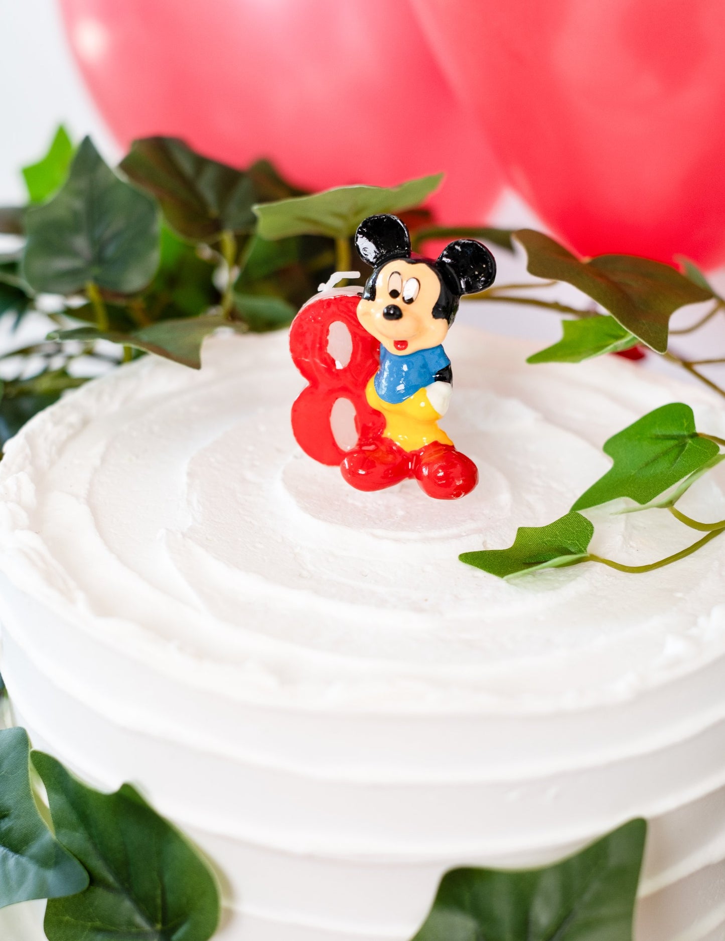 Свещичка с цифра 8 Mickey за рожден ден Disney