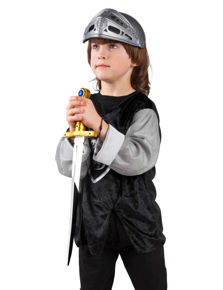 Детски шлем на средновековен рицар