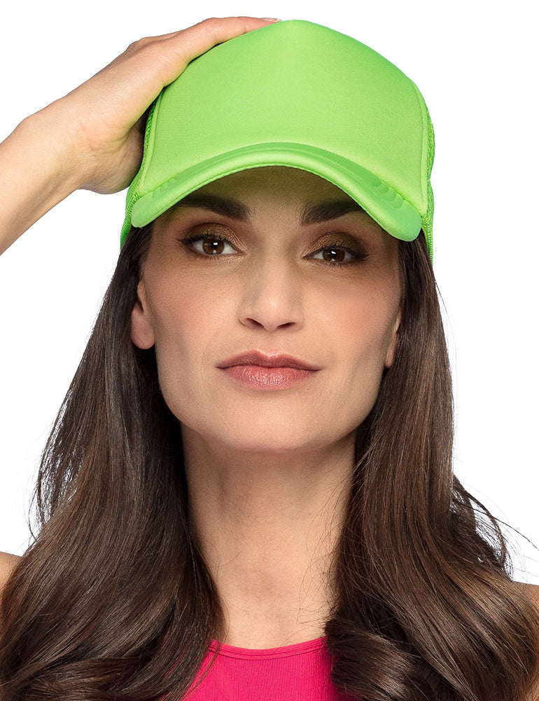 Флуоресцентна зелена капачка за възрастни