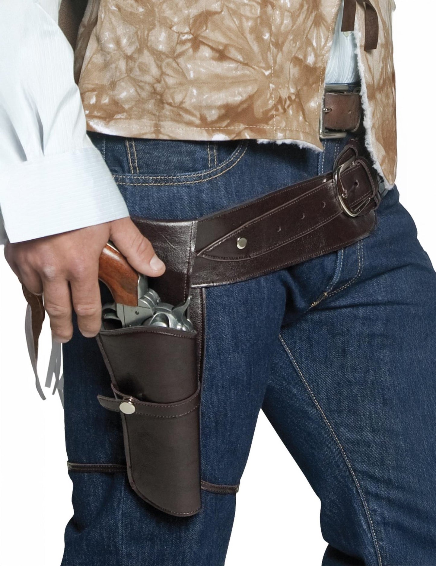 Западен бандитски колан с калъф за възрастни