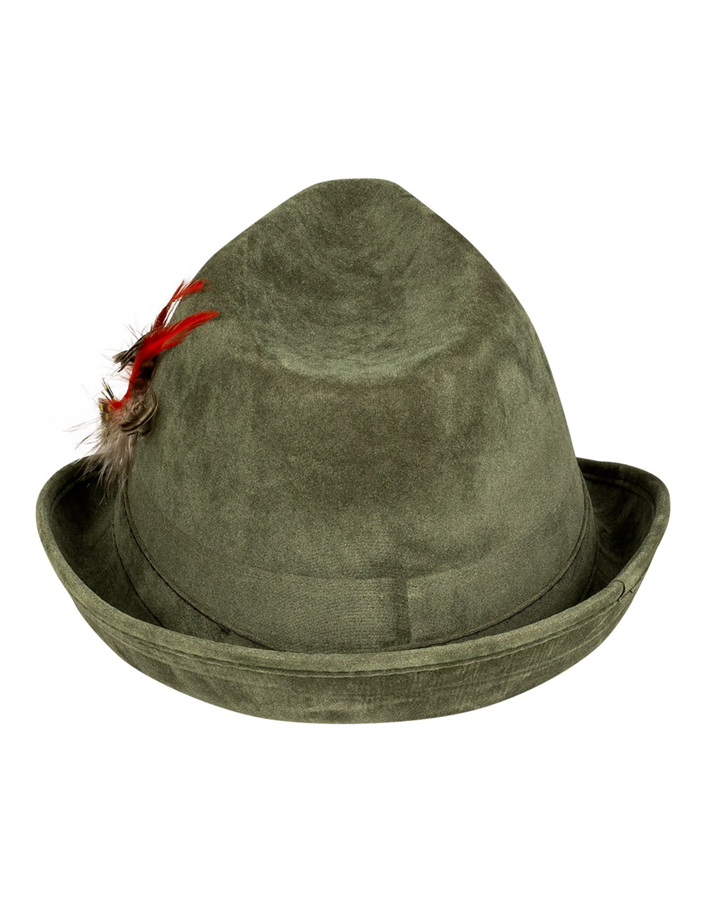 Каки Зелена баварска шапка с възрастни пера